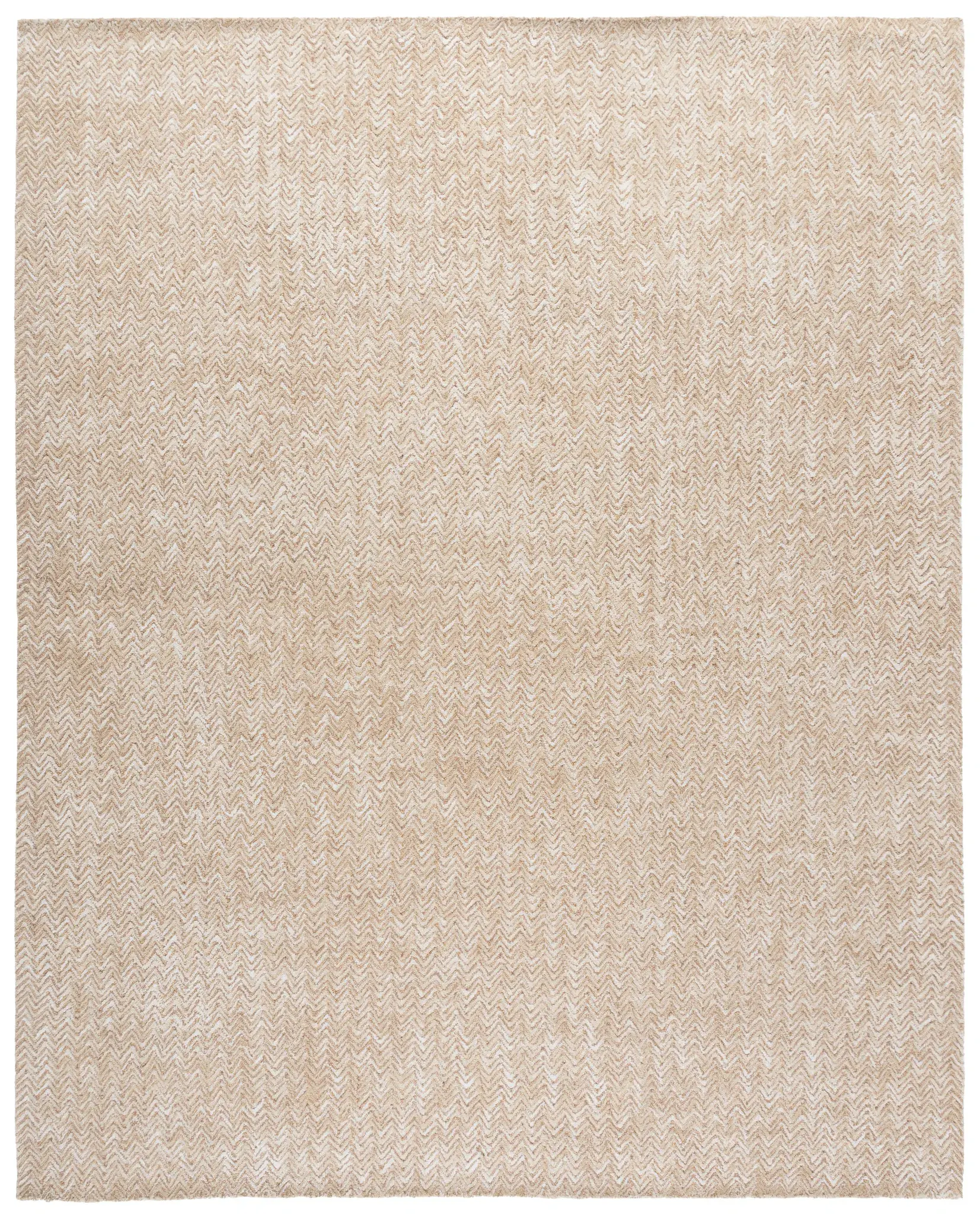 Glamour Chevron Hand-Tufted Wool Rug