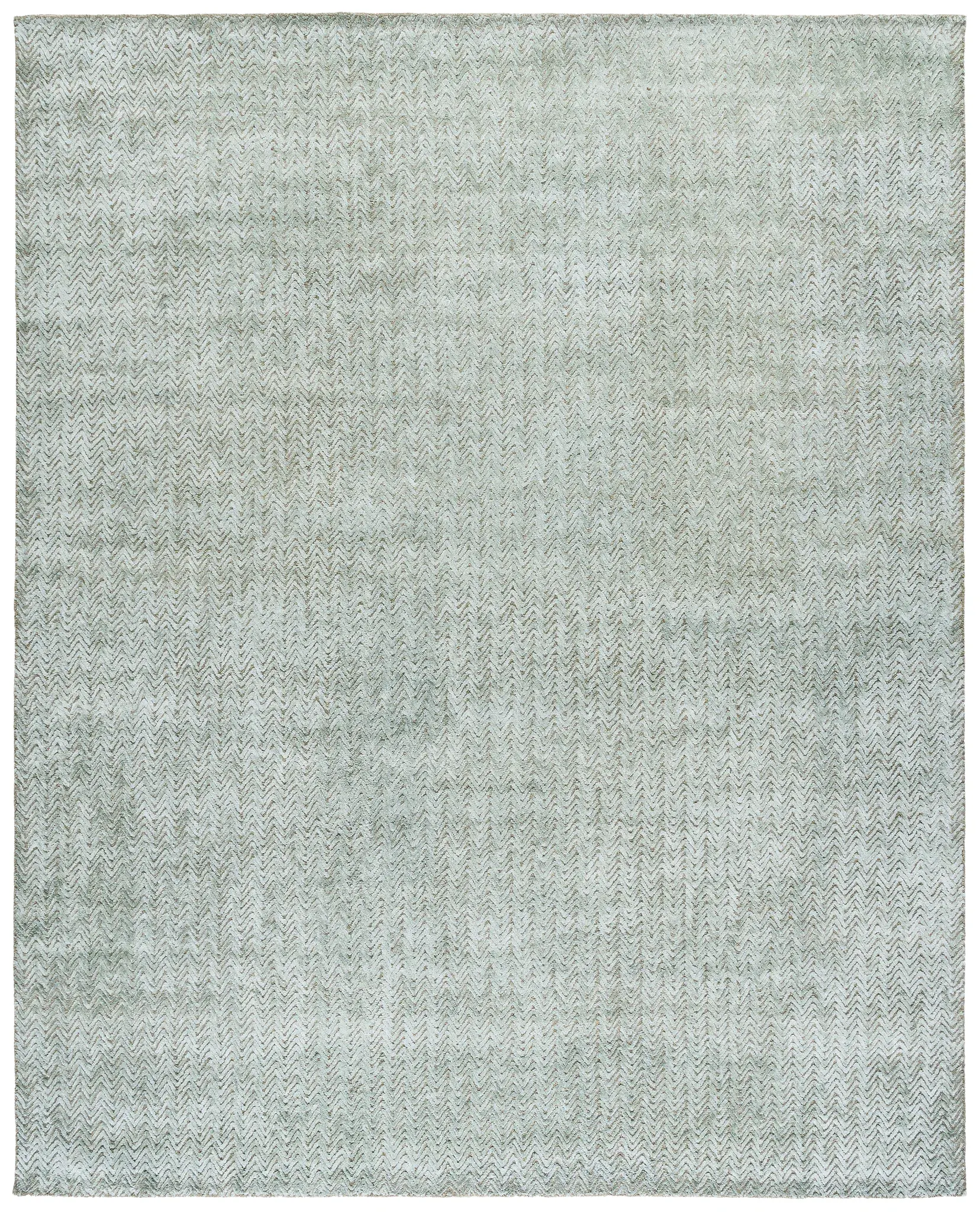 Glamour Chevron Hand-Tufted Wool Rug