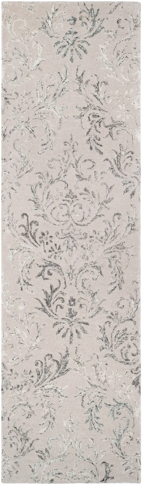 Glamour Acanthus Damask Hand-Tufted Rug