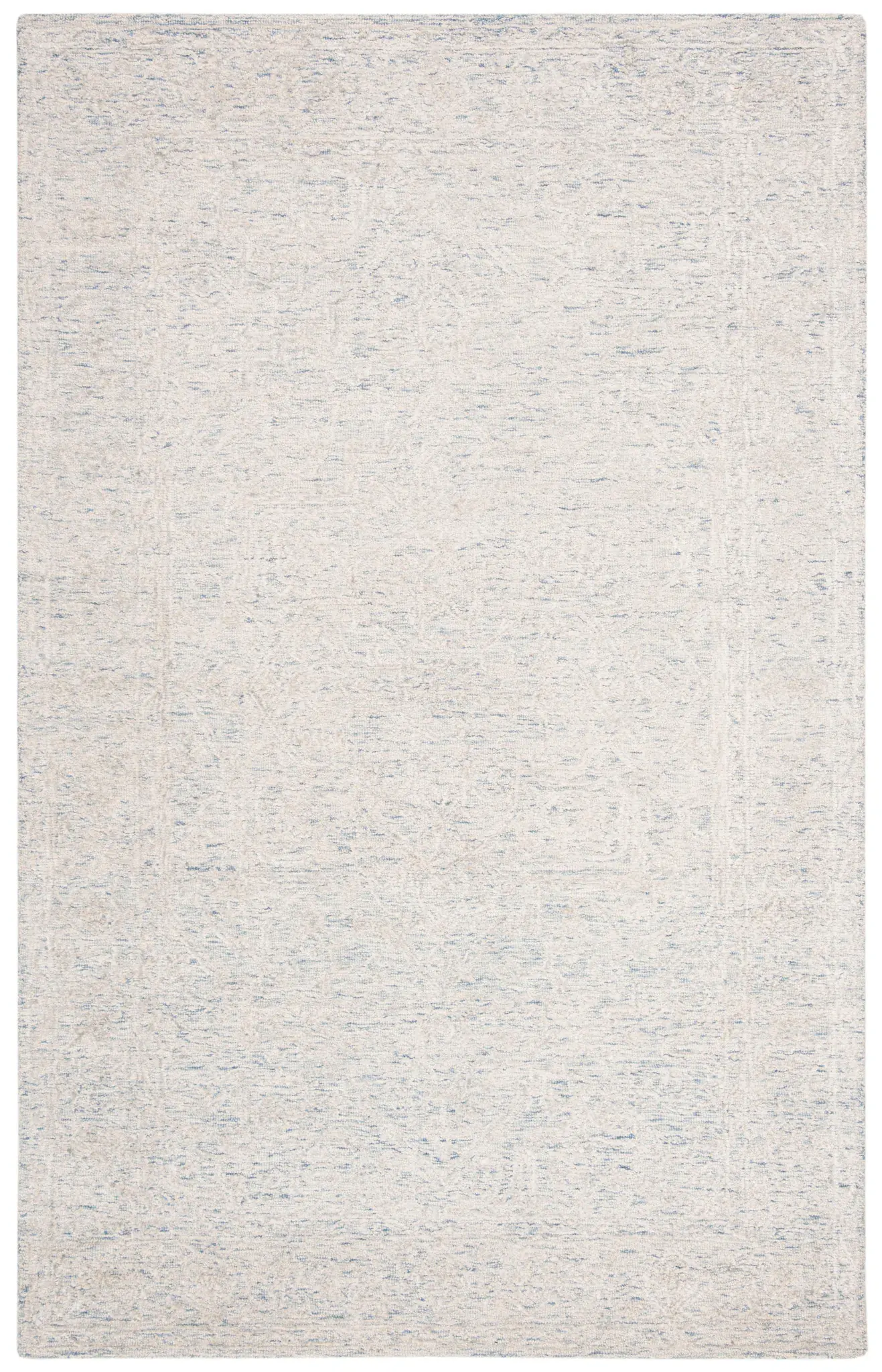 Glamour Erased Medallion Hand-Tufted Rug