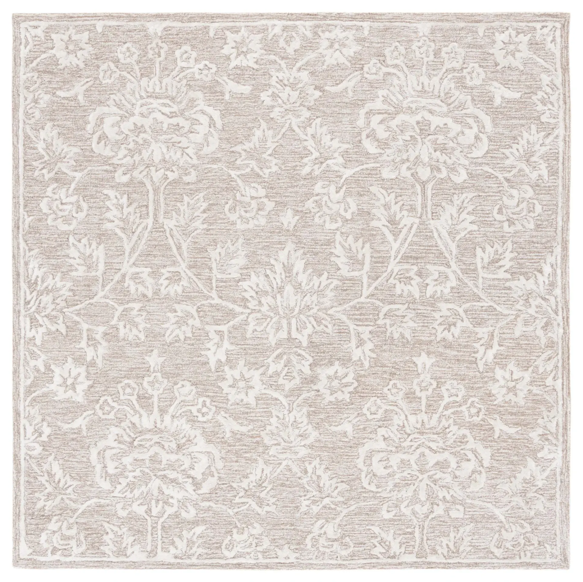 Glamour Damask Trellis Hand-Tufted Rug