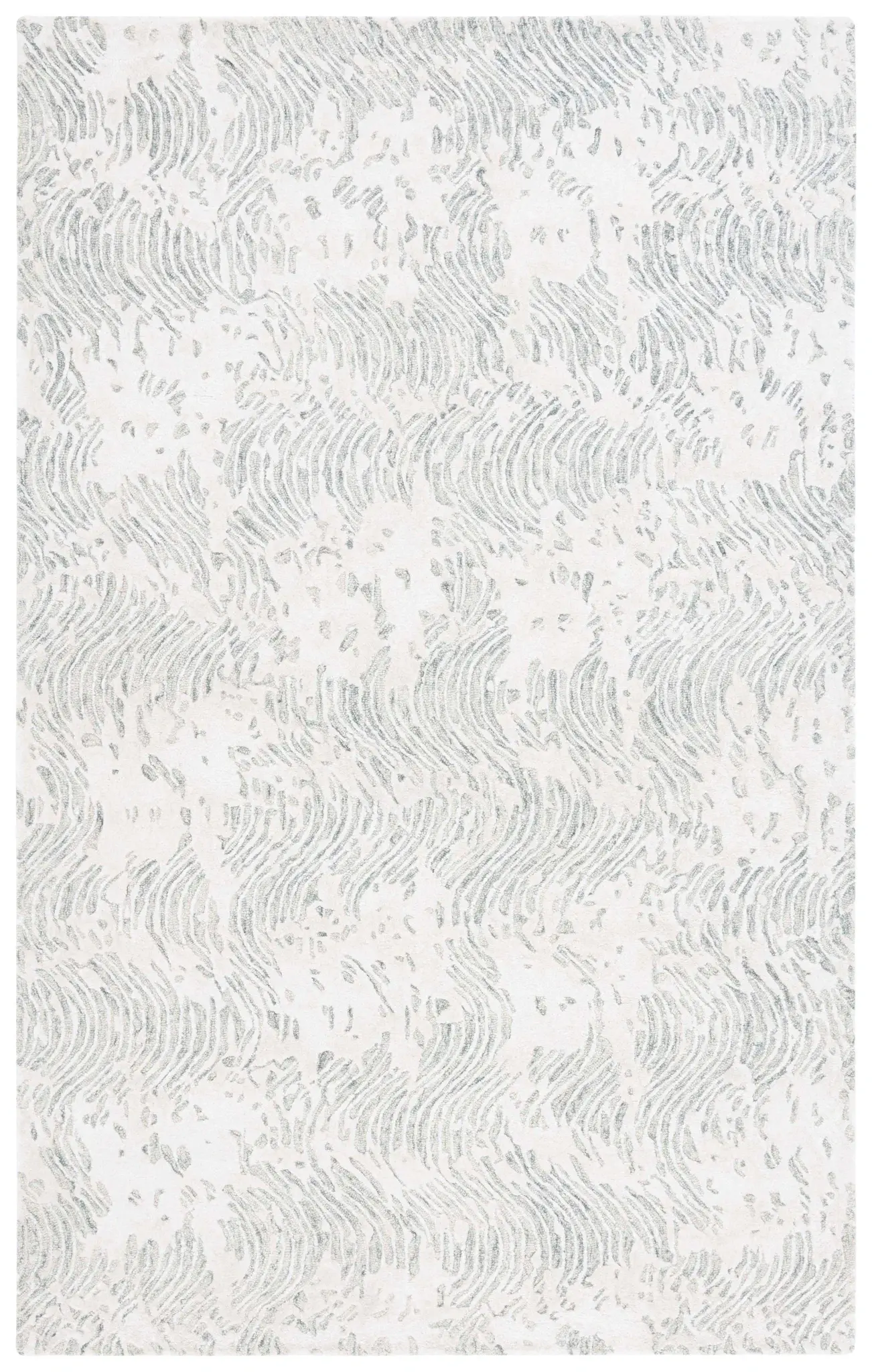Glamour Rippled Waves Hand-Tufted Rug