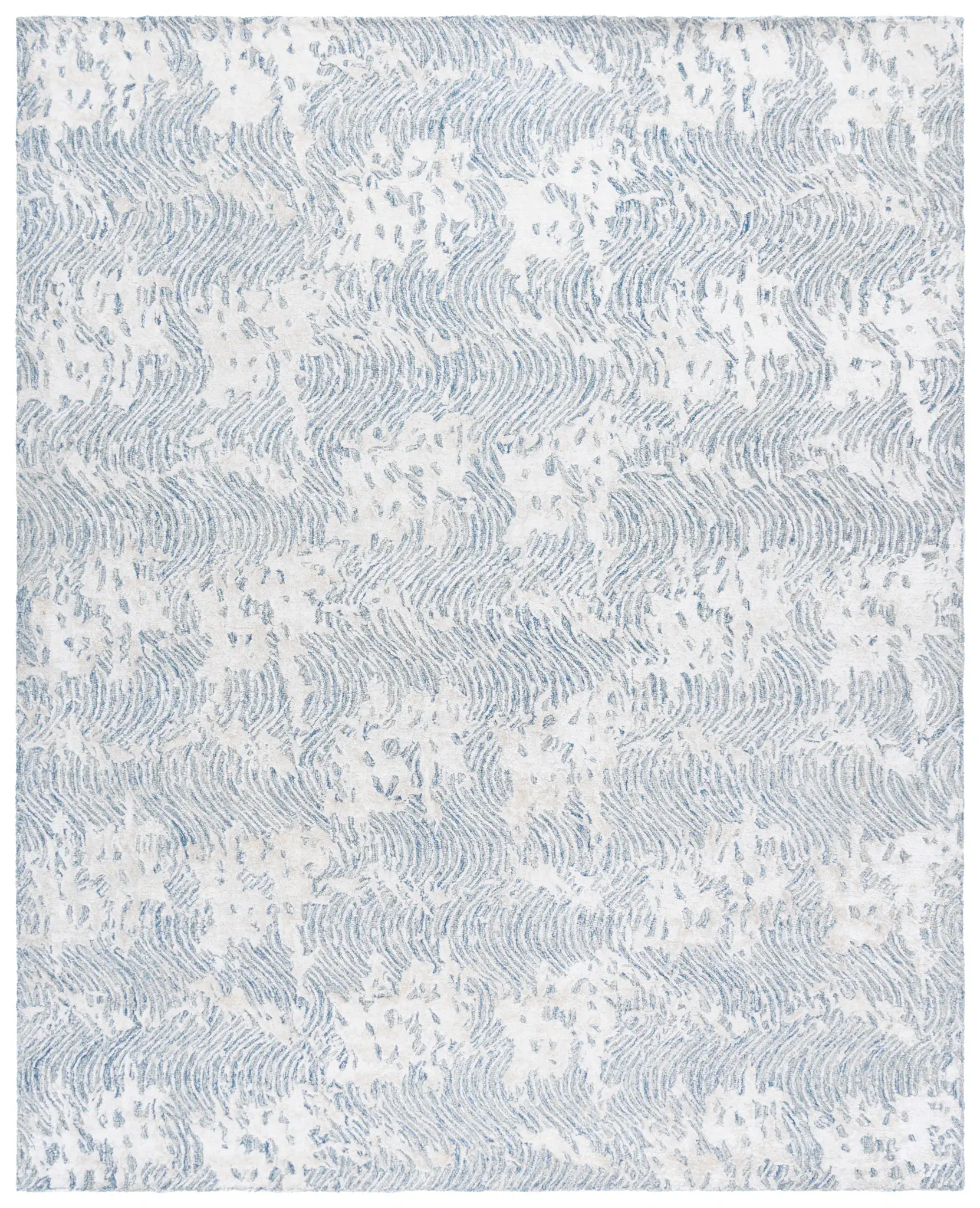 Glamour Rippled Waves Hand-Tufted Rug