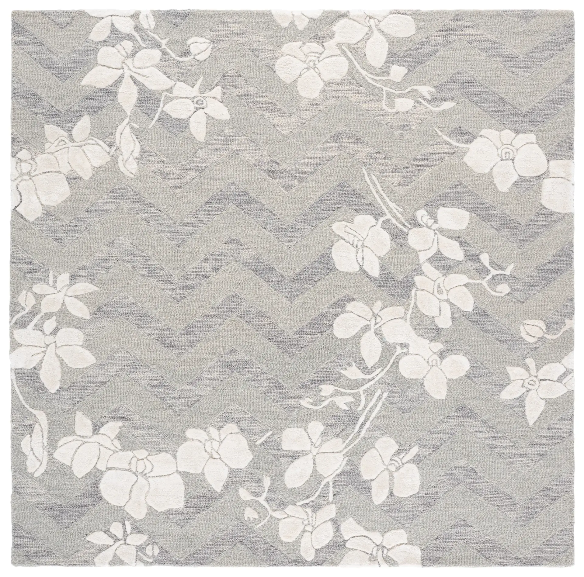 Glamour Open Field Blossom Hand-Tufted Rug