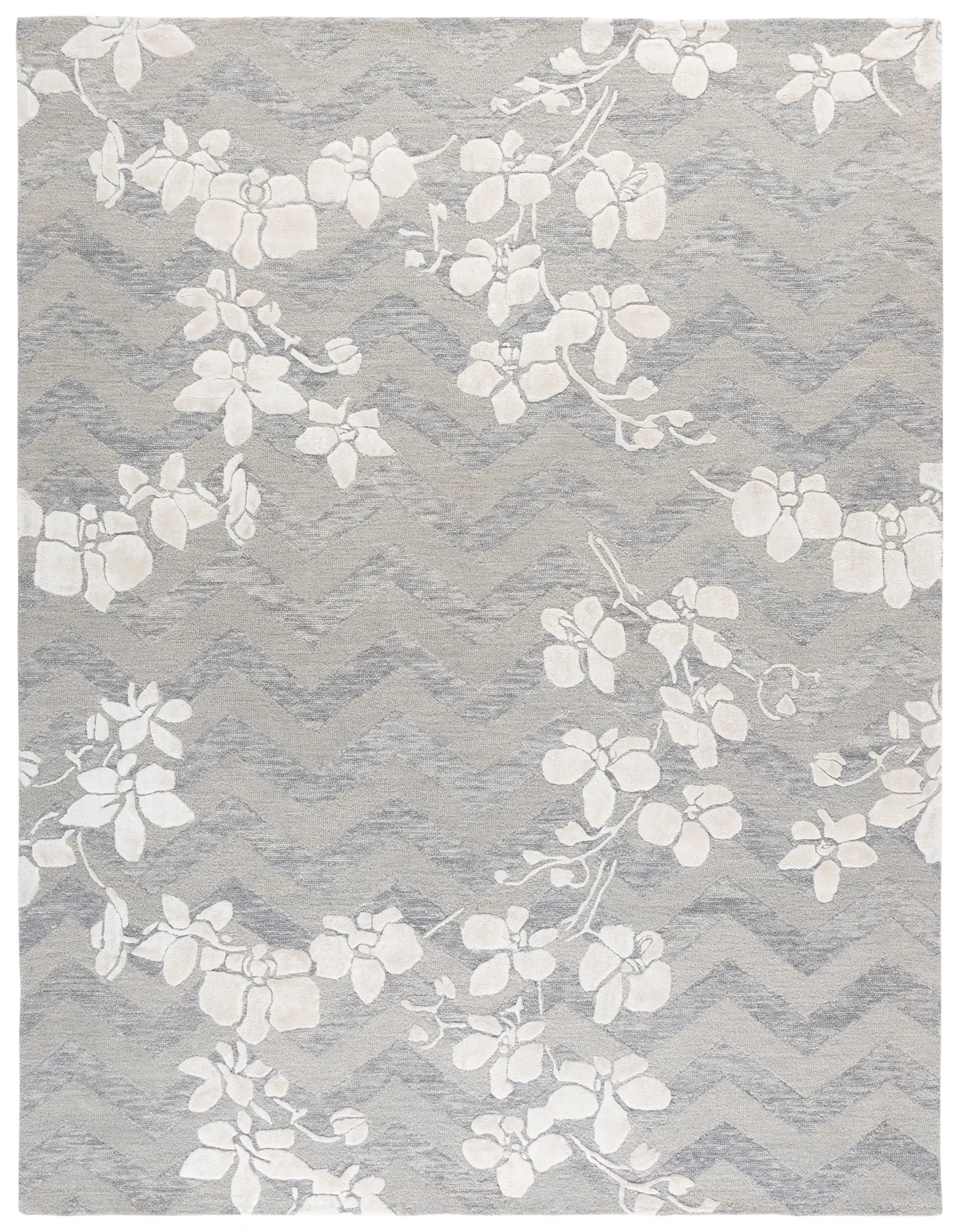 Glamour Open Field Blossom Hand-Tufted Rug