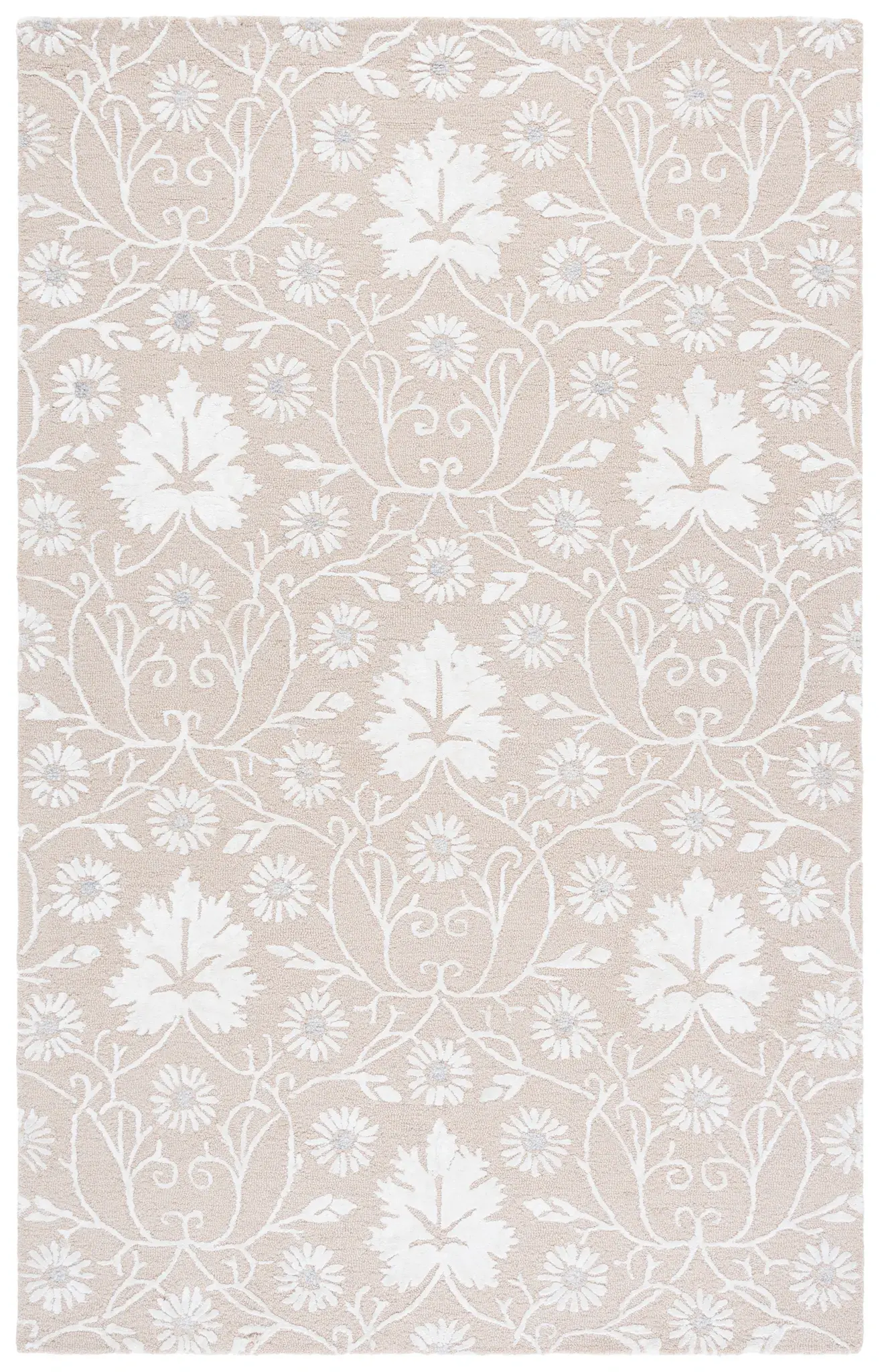 Glamour Botanical Vine Hand-Tufted Rug