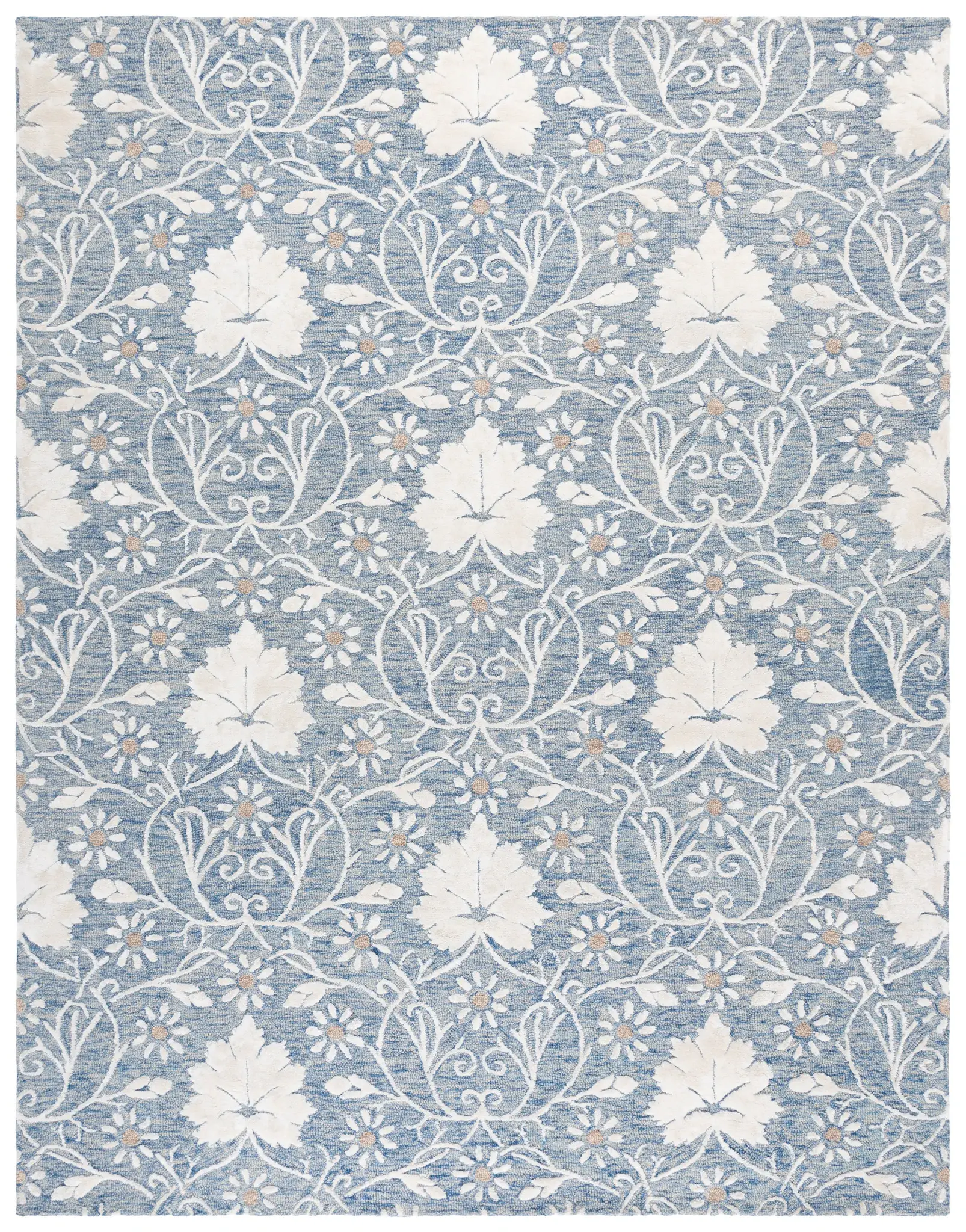 Glamour Botanical Vine Hand-Tufted Rug