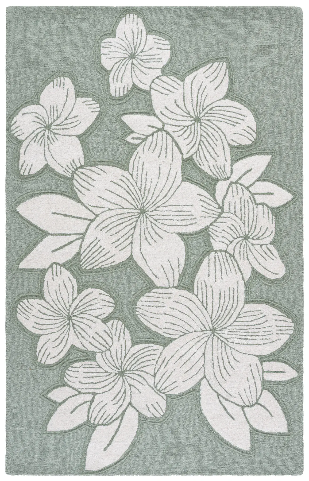 Glamour Blossom Hand-Tufted Rug