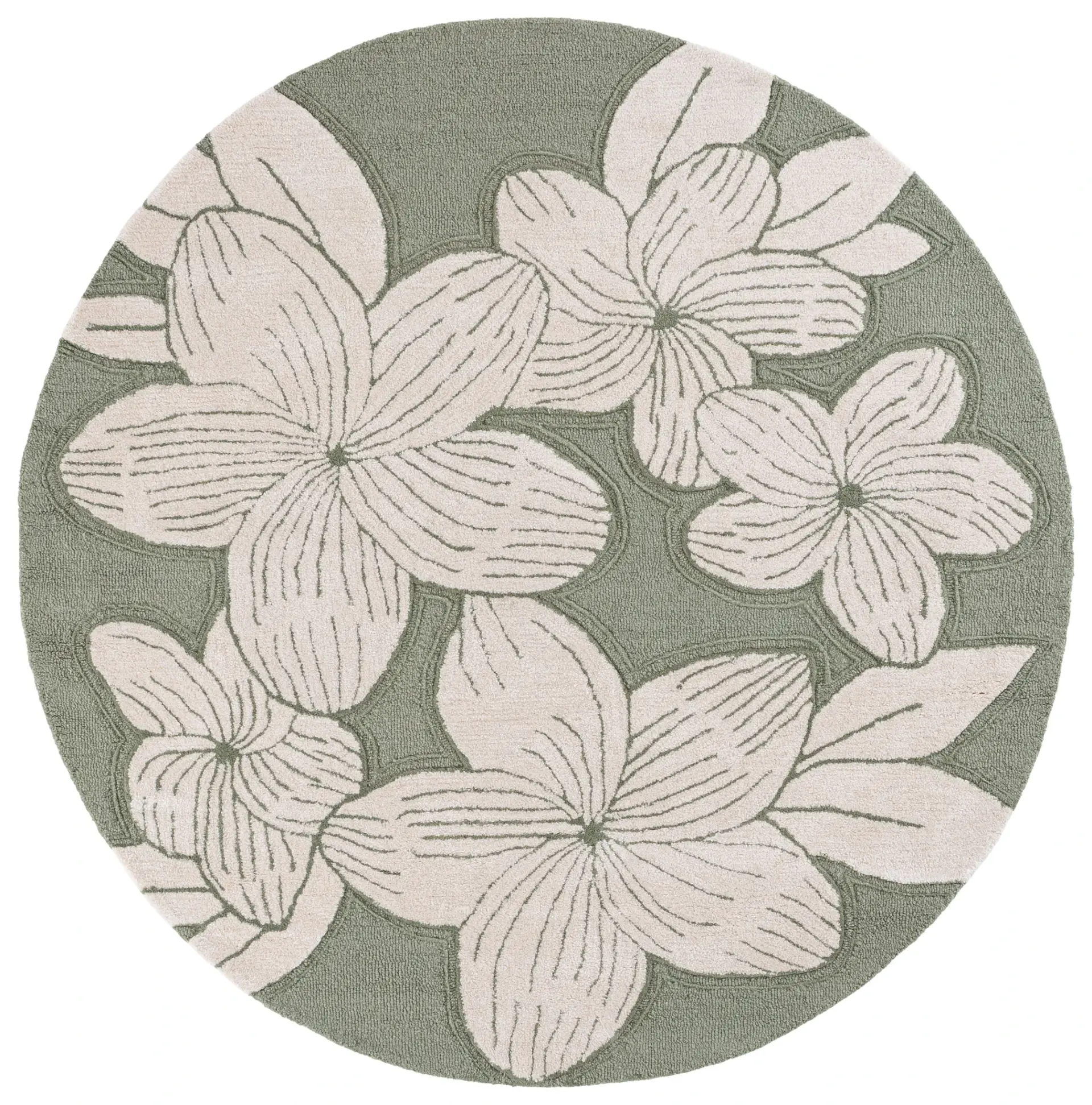 Glamour Blossom Hand-Tufted Rug