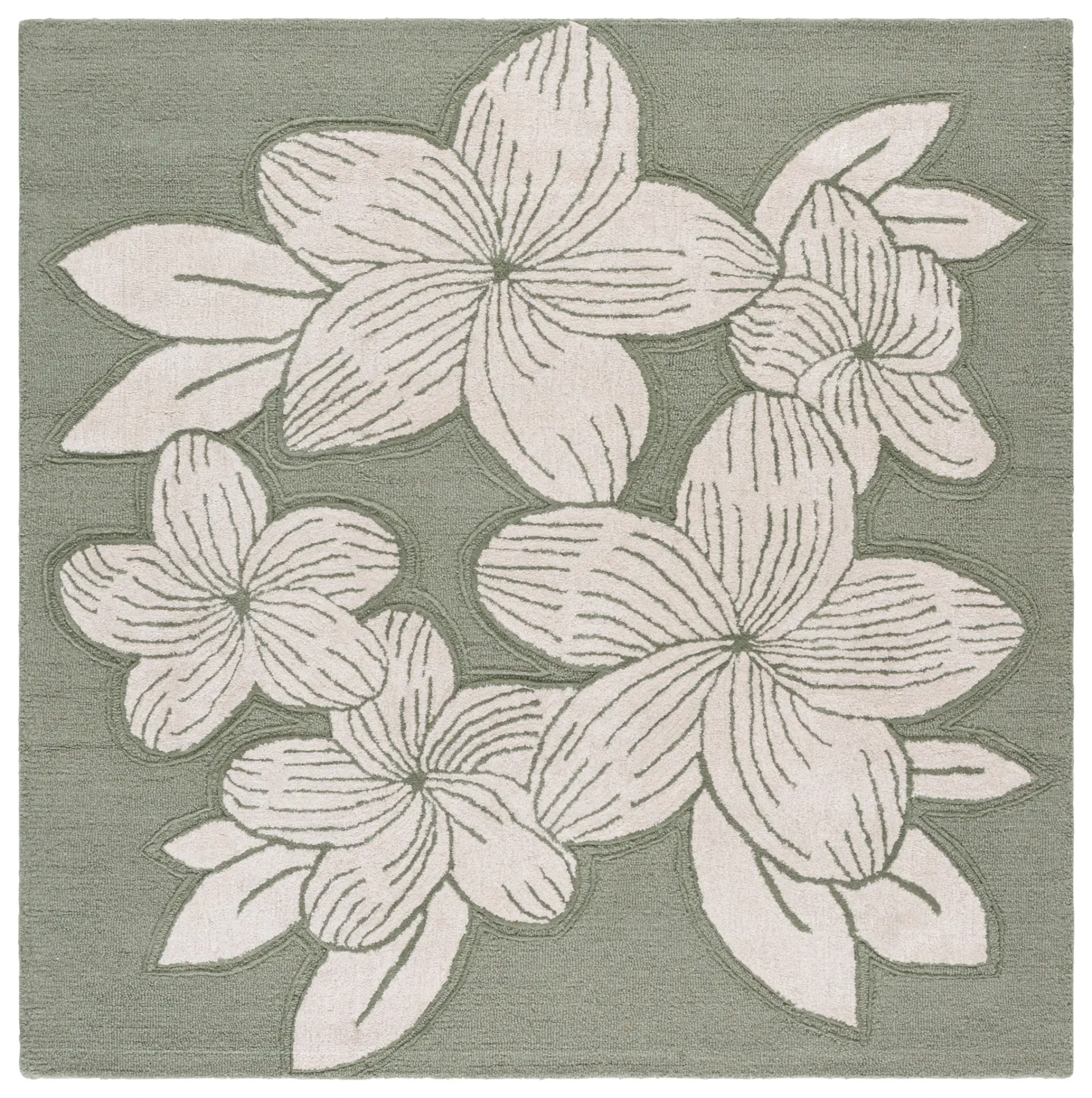 Glamour Blossom Hand-Tufted Rug