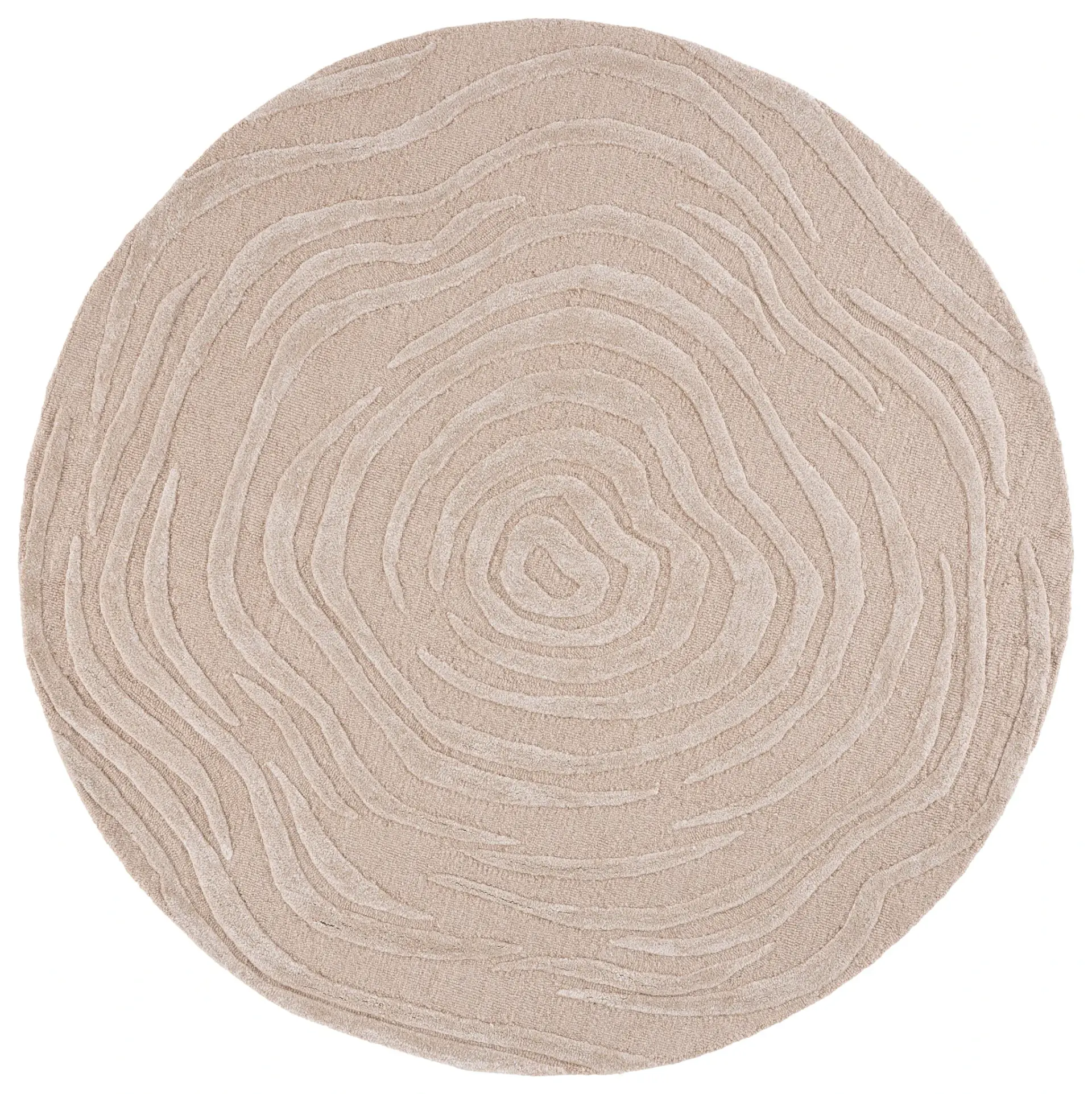 Glamour Wood Grain Hand-Tufted Rug