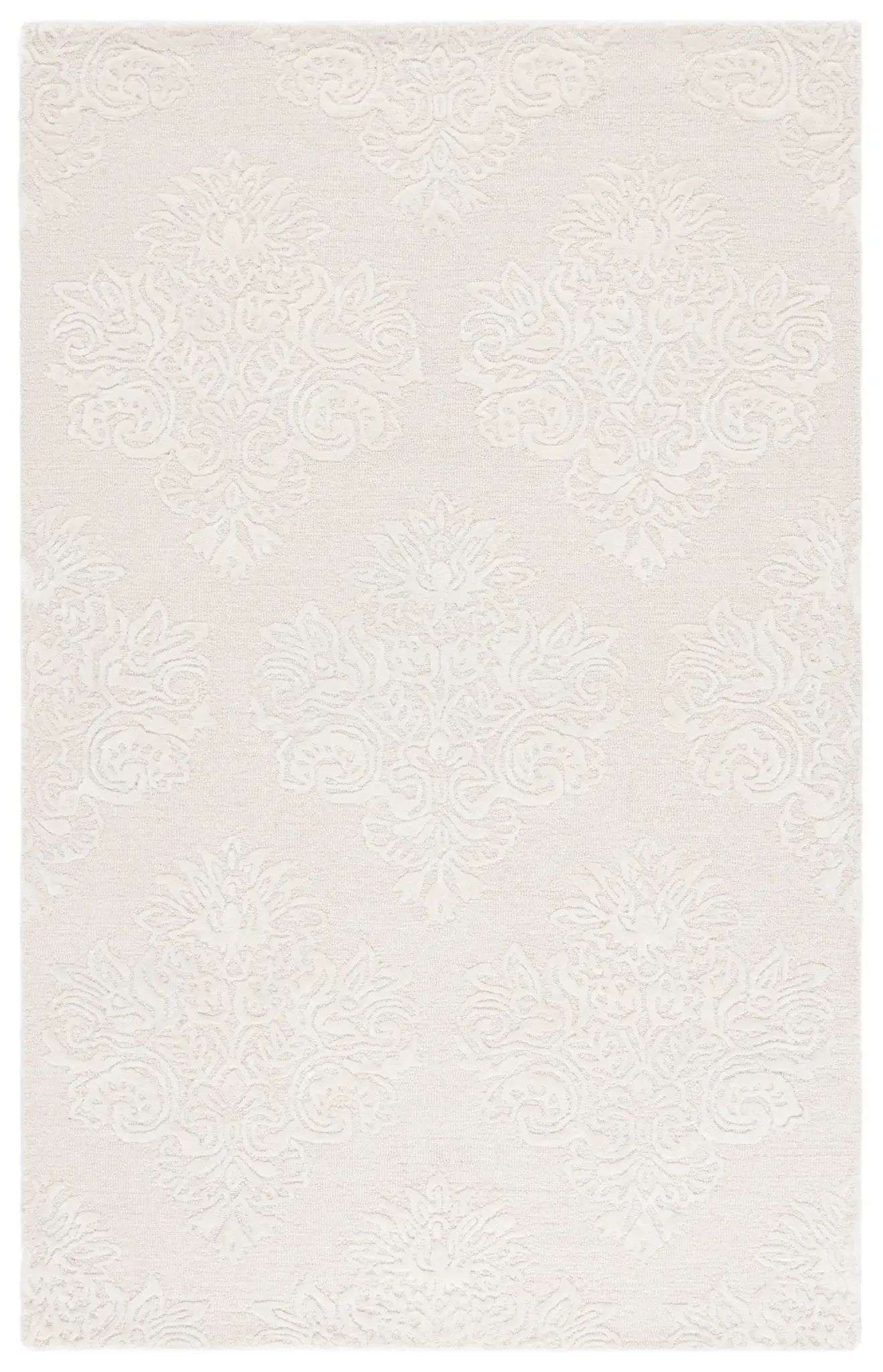 Glamour Damask Hand-Tufted Rug