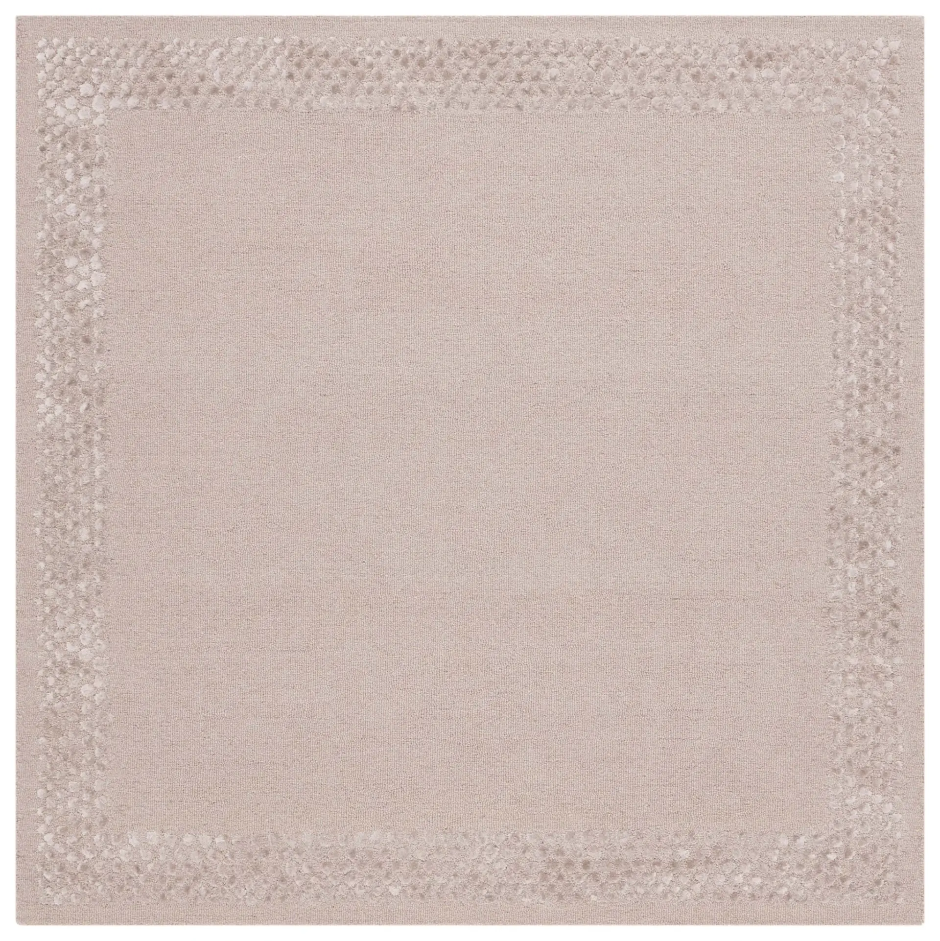 Glamour Textured Border Hand-Tufted Rug