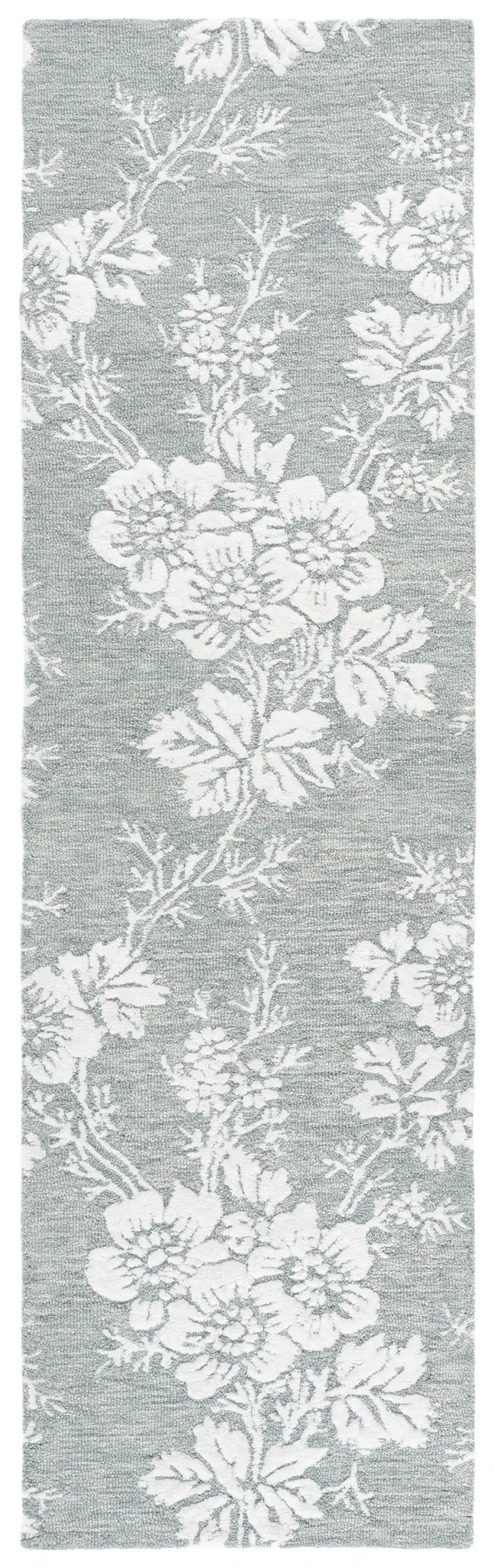 Glamour Floral Spray Hand-Tufted Rug