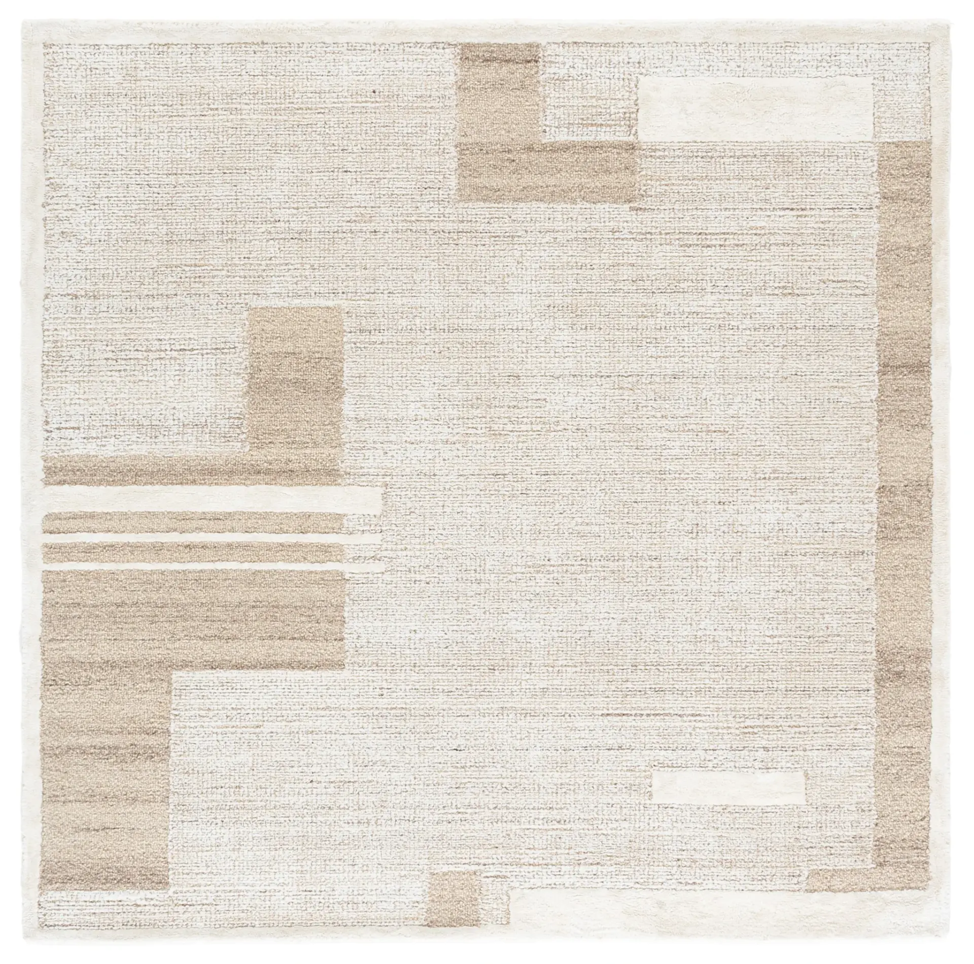 Glamour Modern Abstract Hand-Tufted Wool Rug