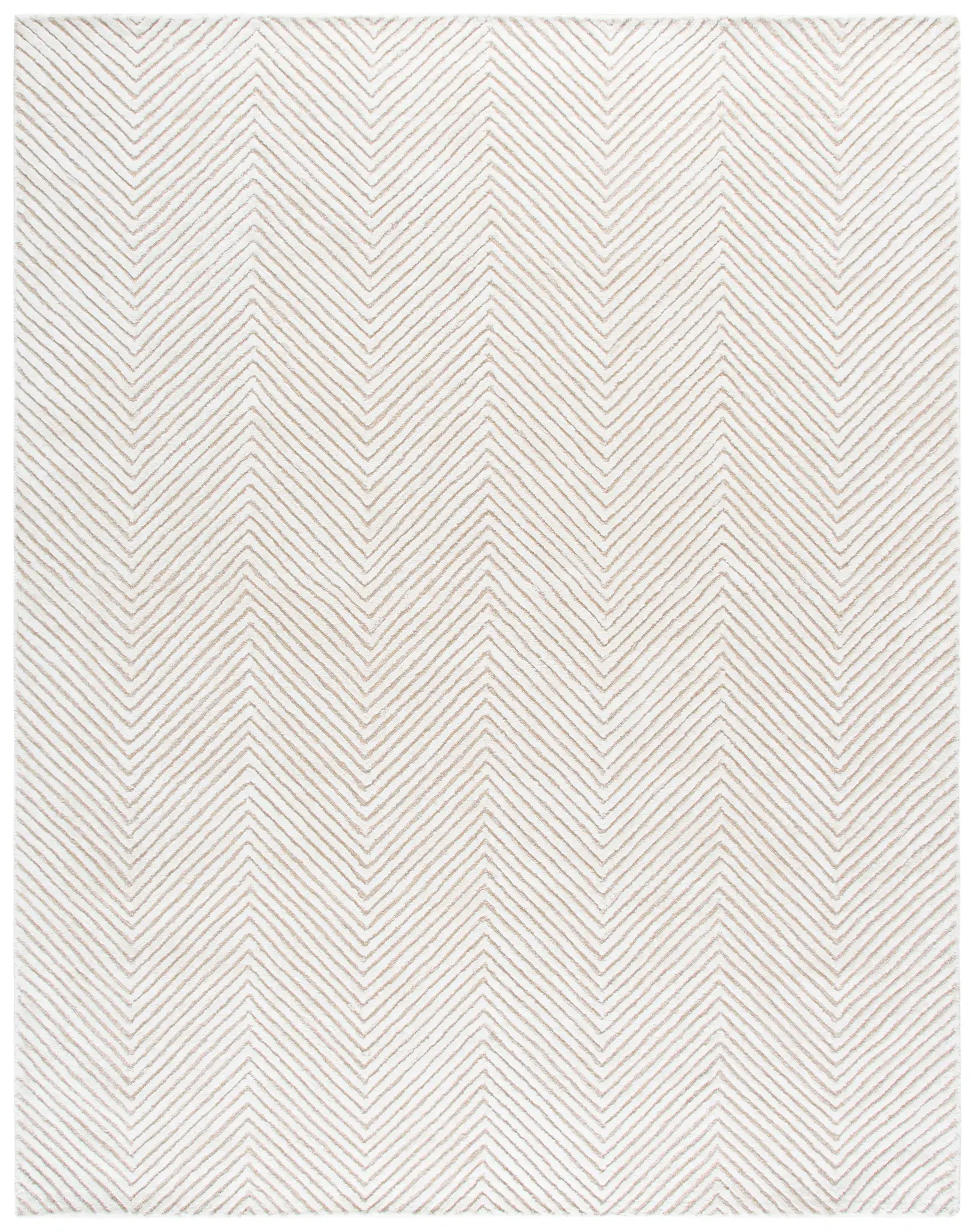 Glamour Chevron Hand-Tufted Rug