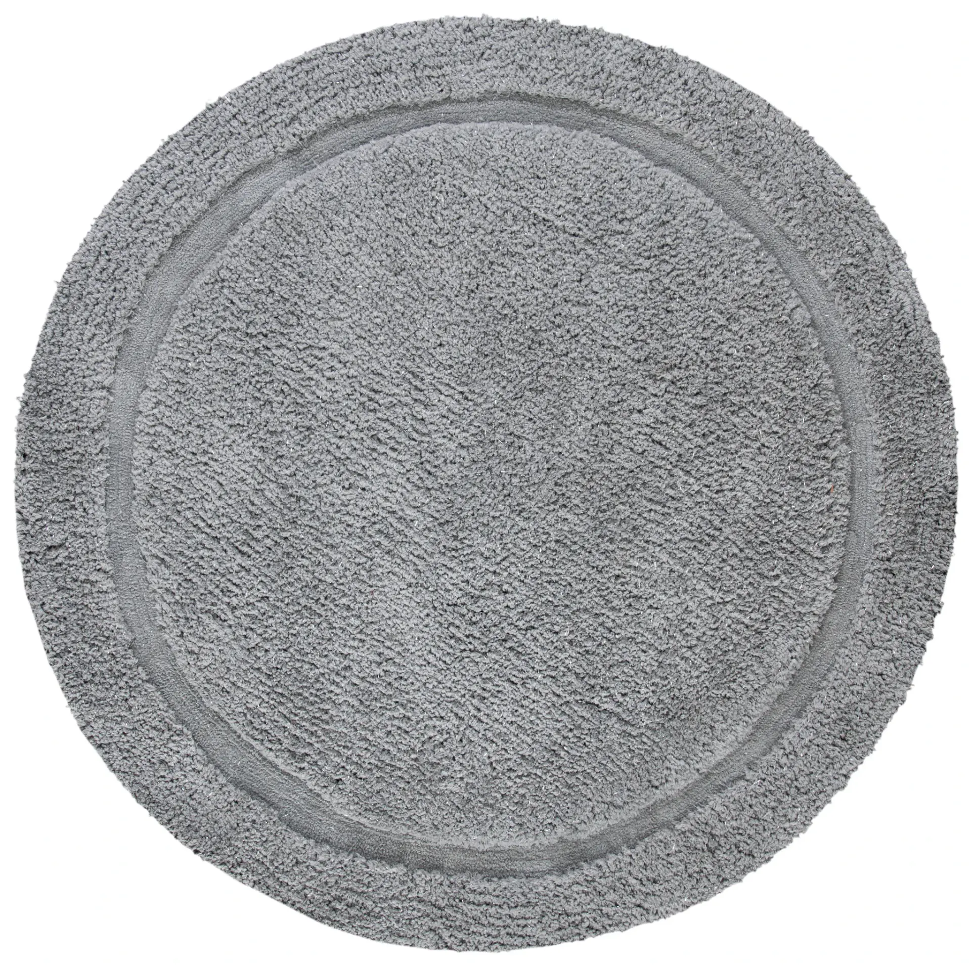 Glamour Border Hand-Tufted Shag Rug