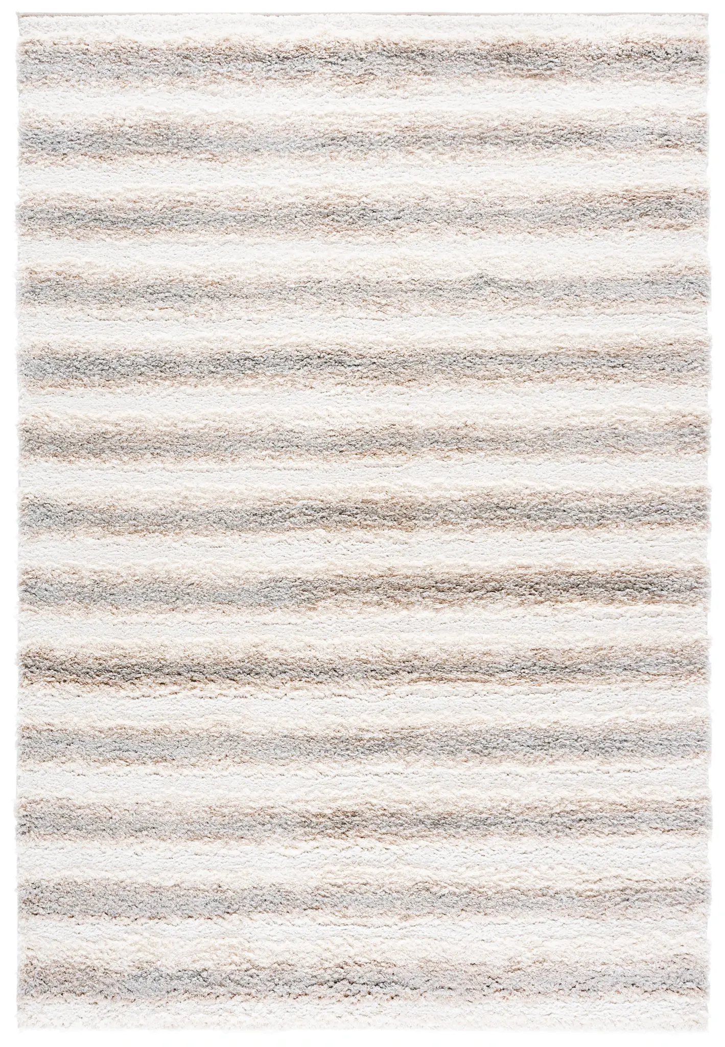Gemma Tulum Striped Shag Rug