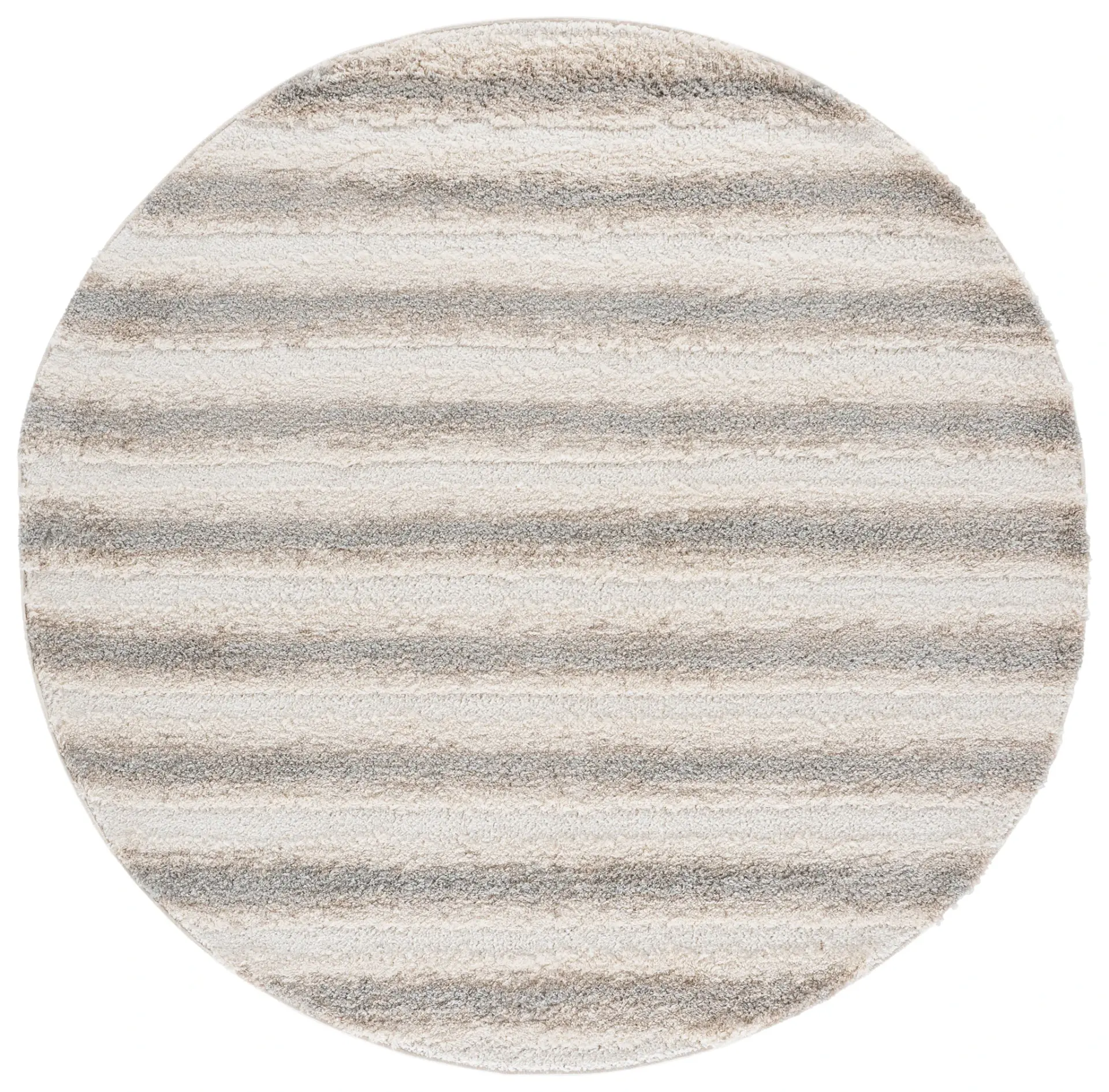 Gemma Tulum Striped Shag Rug