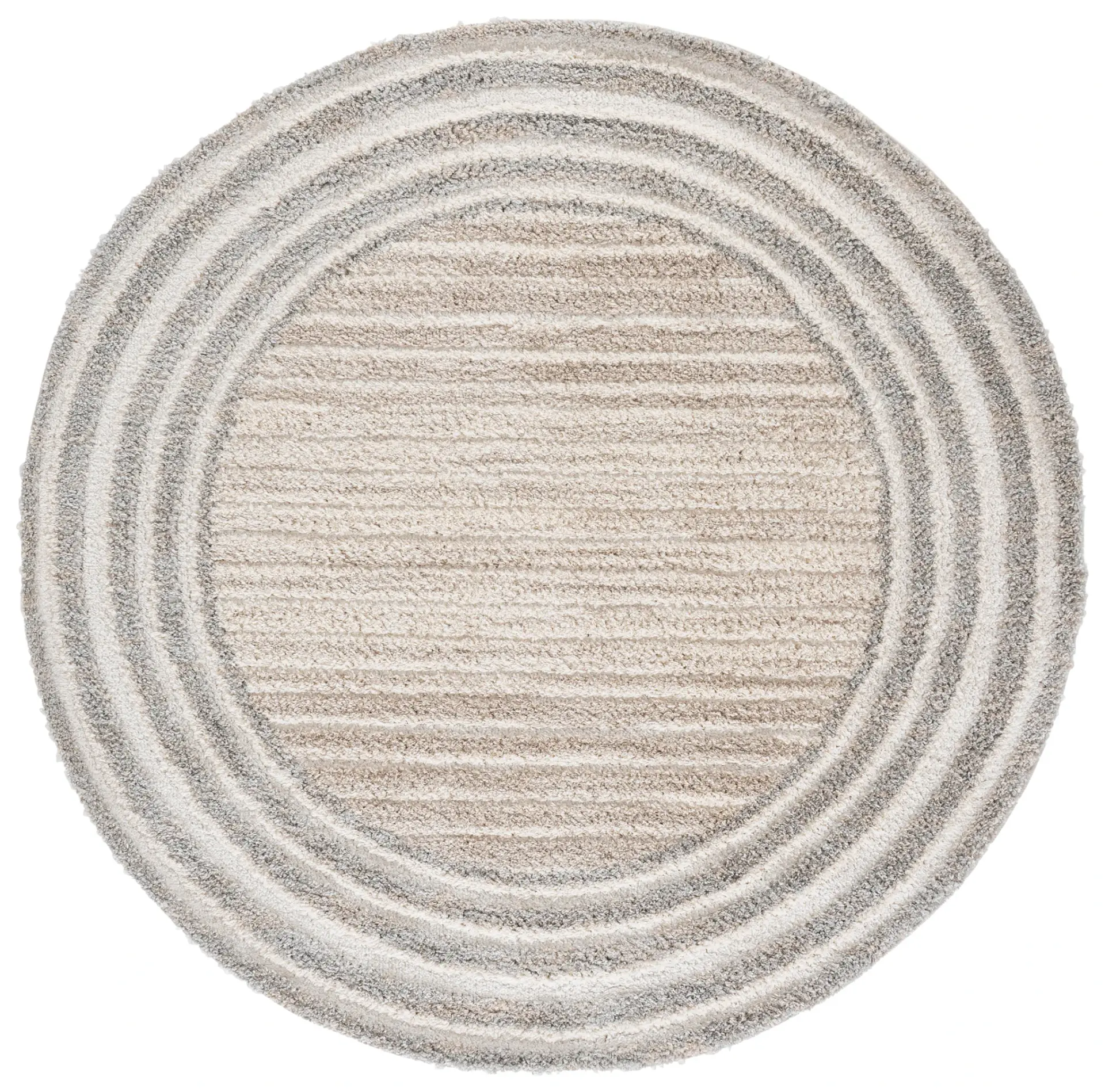 Gemma Tulum Pinstripe Shag Rug