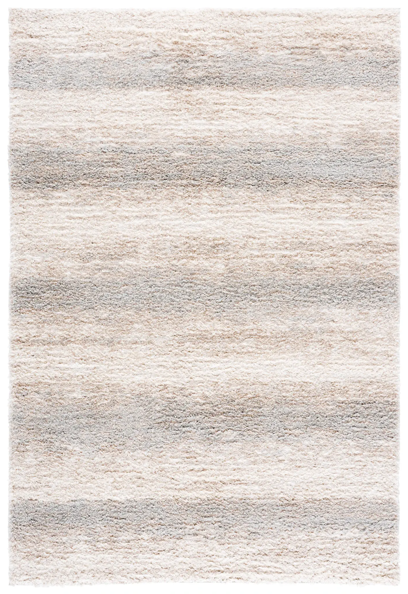 Gemma Tulum Banded Stripe Shag Rug