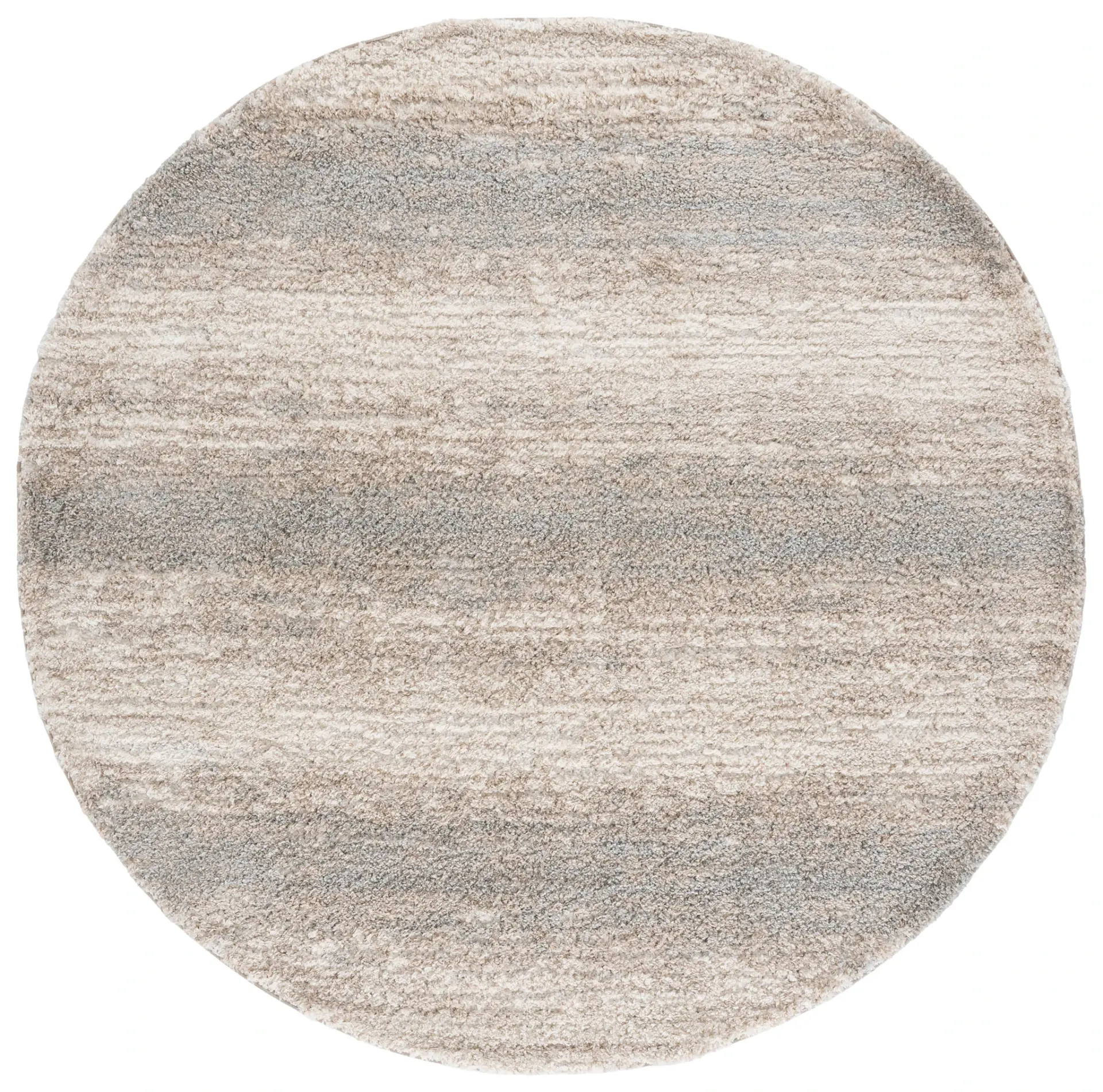 Gemma Tulum Banded Stripe Shag Rug