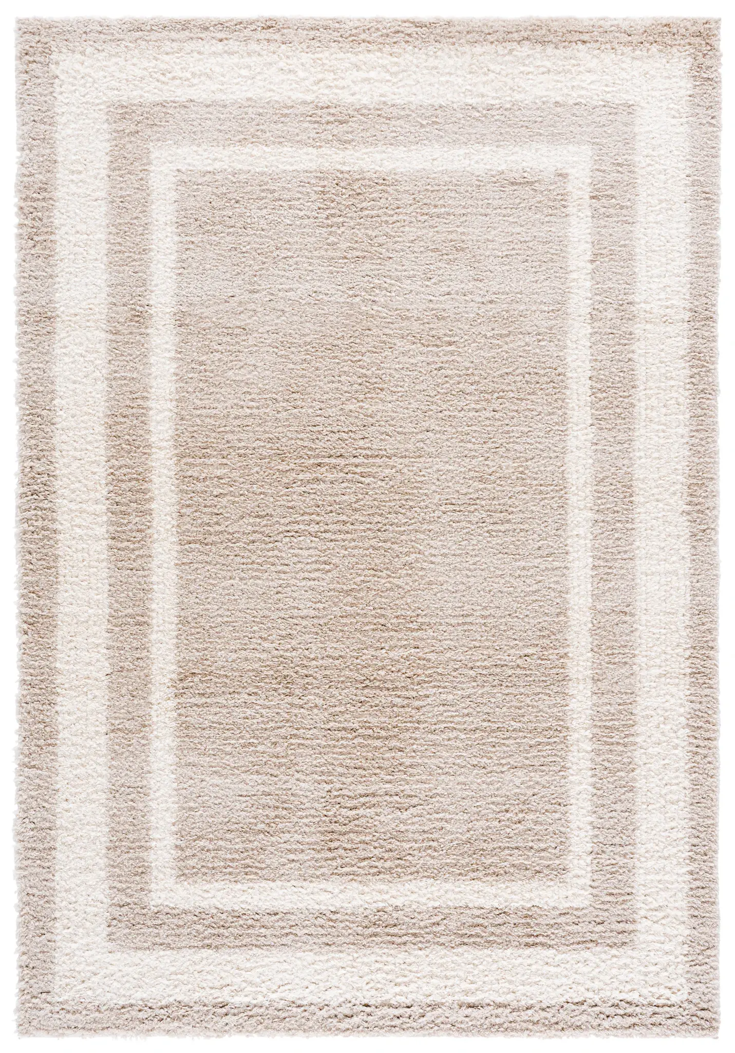 Gemma Tulum Bordered Shag Rug
