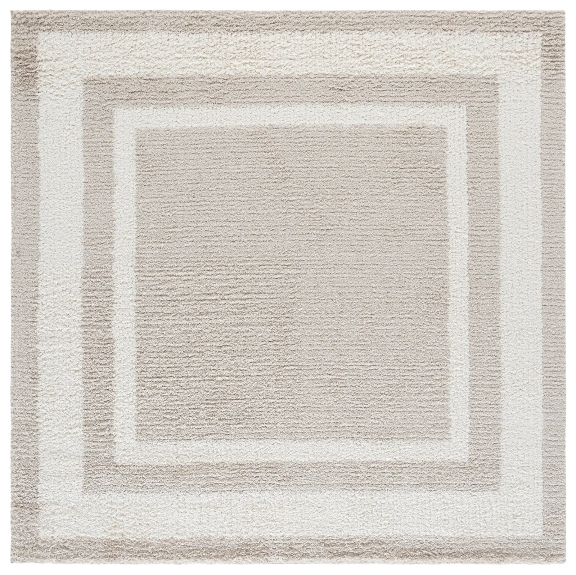 Gemma Tulum Bordered Shag Rug