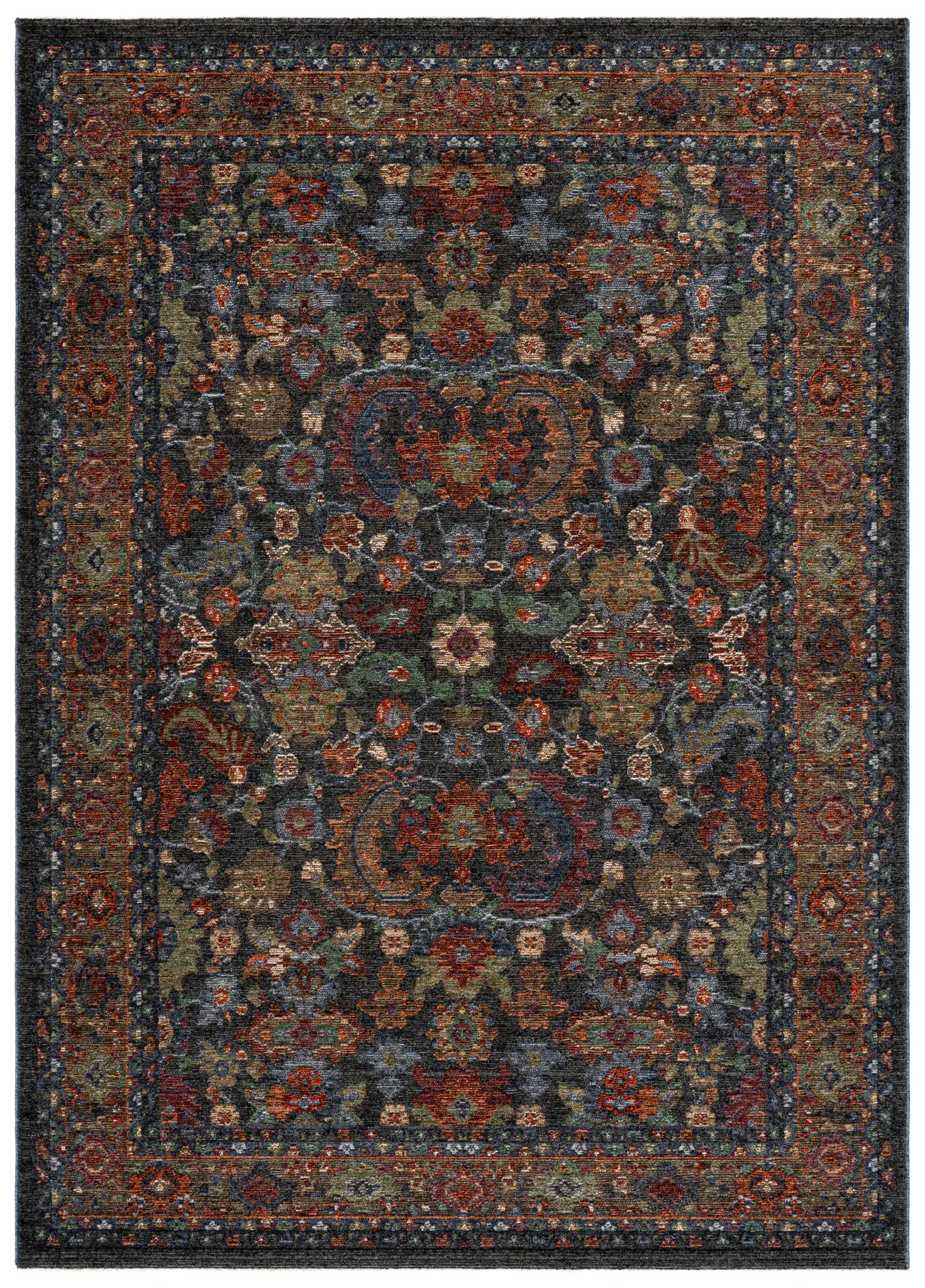 Gemstone Traditional Persian Allover Rug