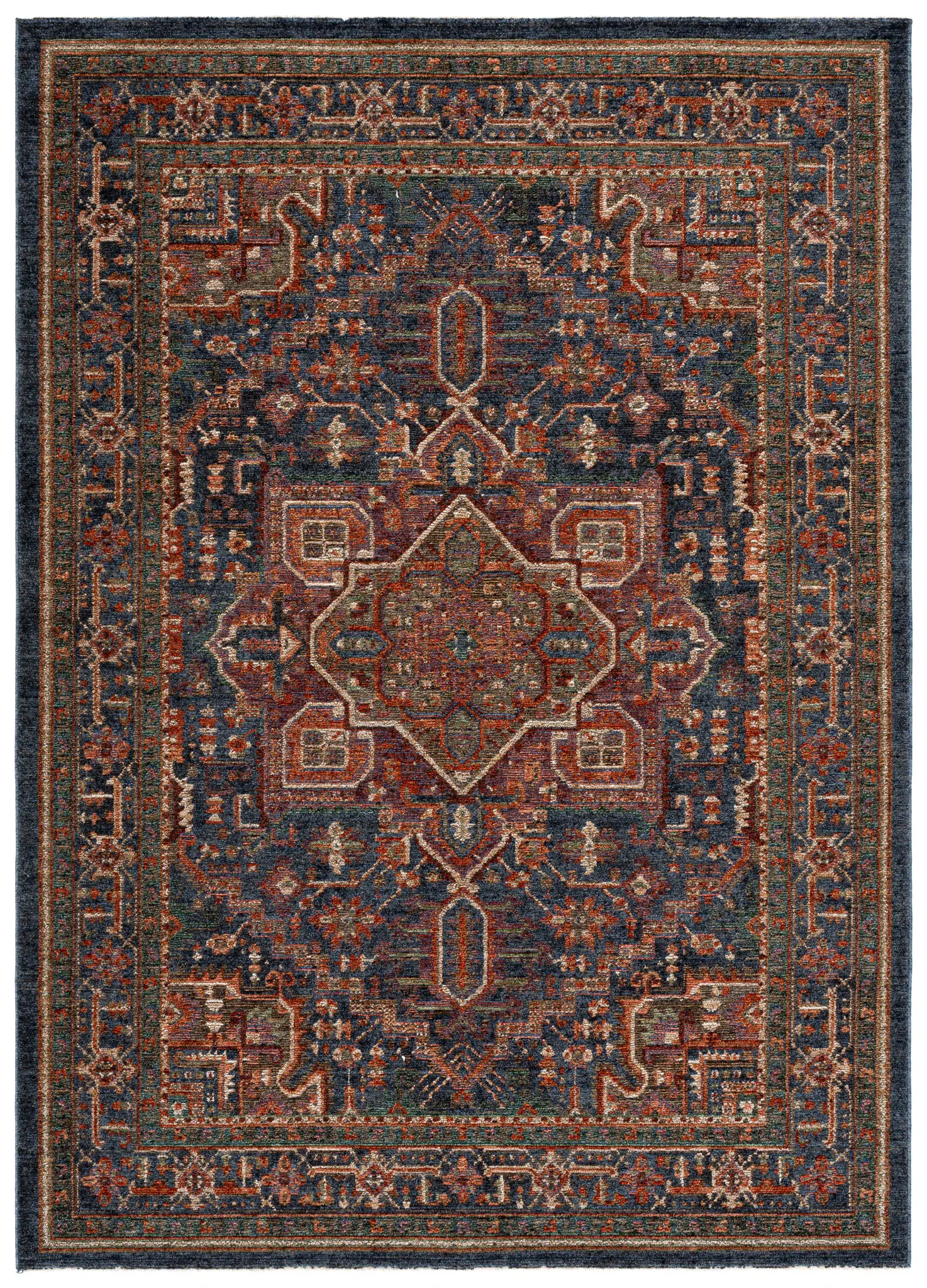 Gemstone Traditional Medallion Rug