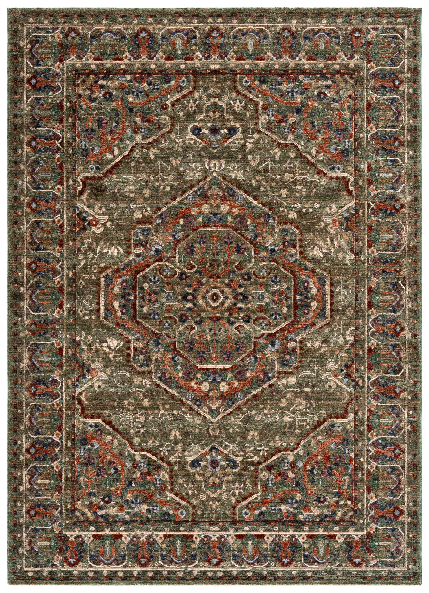 Gemstone Traditional Medallion Rug