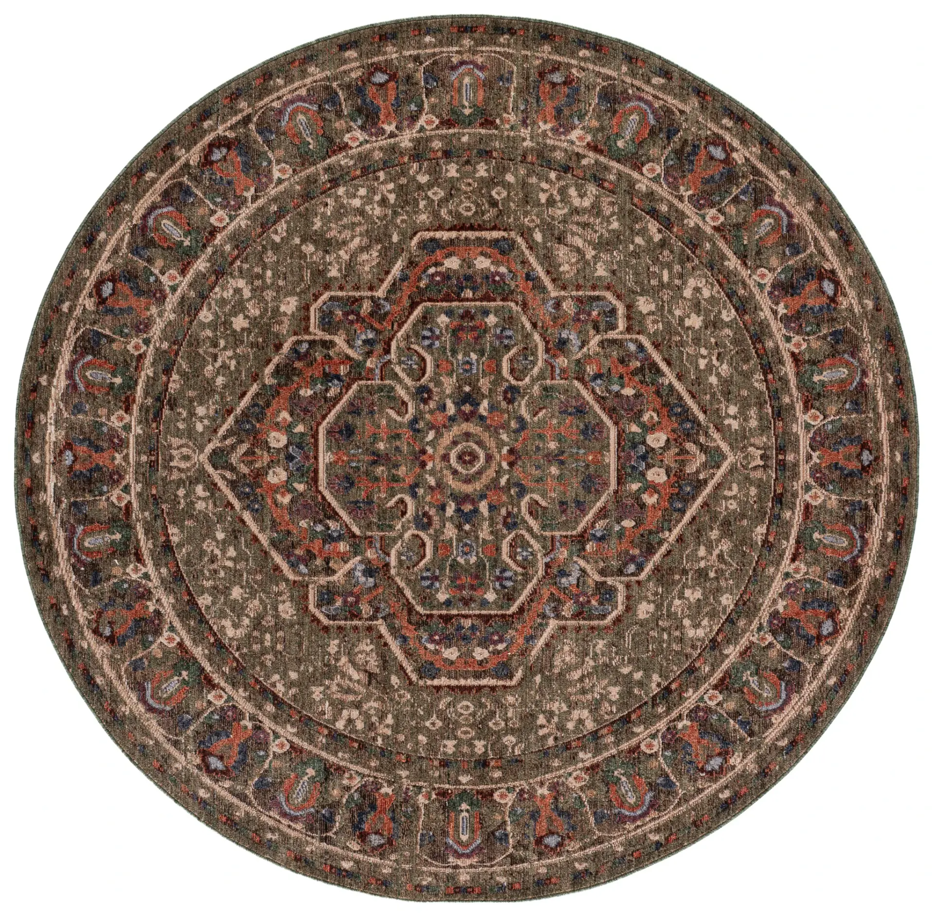 Gemstone Traditional Medallion Rug