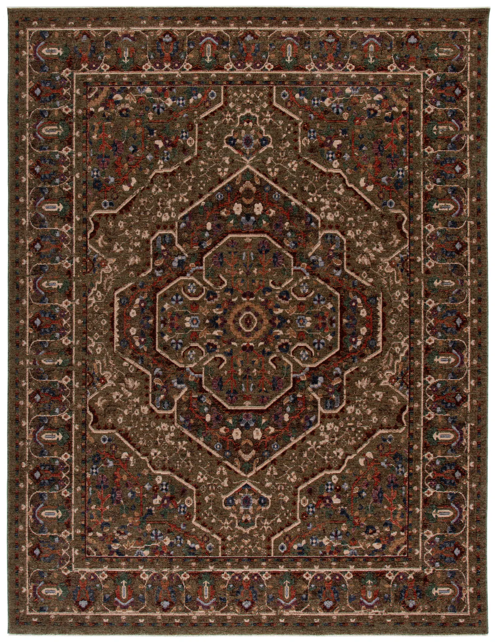 Gemstone Traditional Medallion Rug