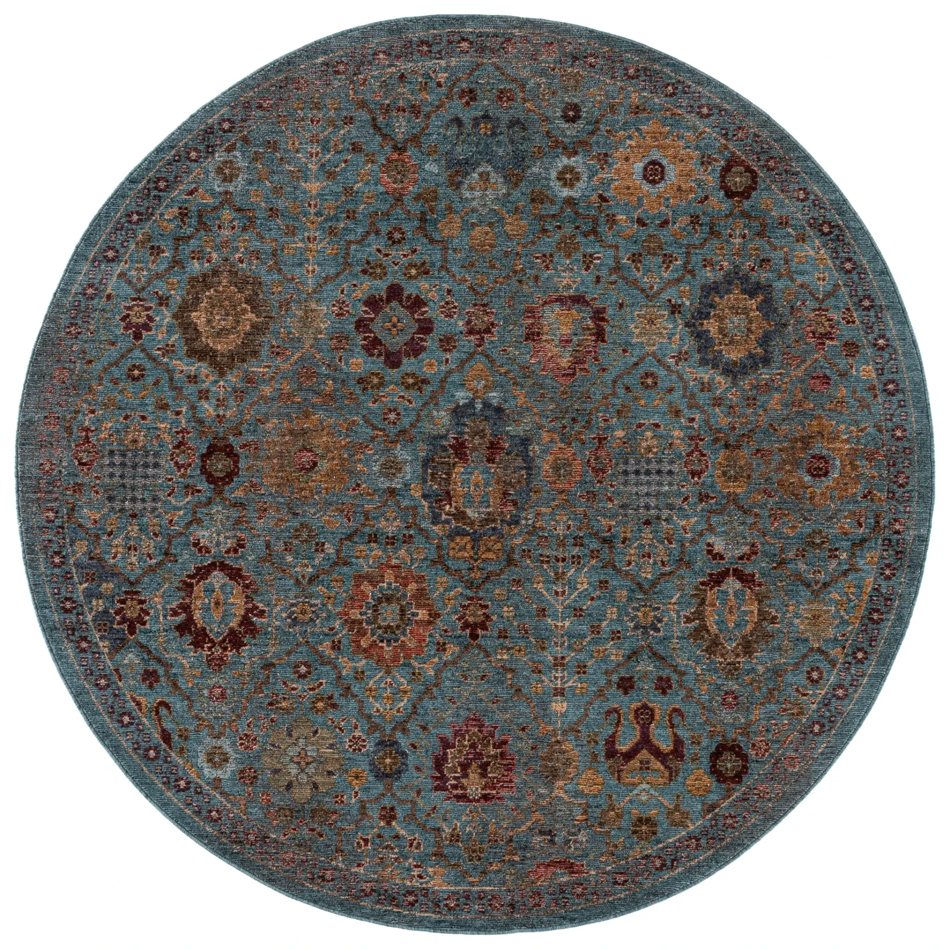 Gemstone Traditional Persian Allover Rug
