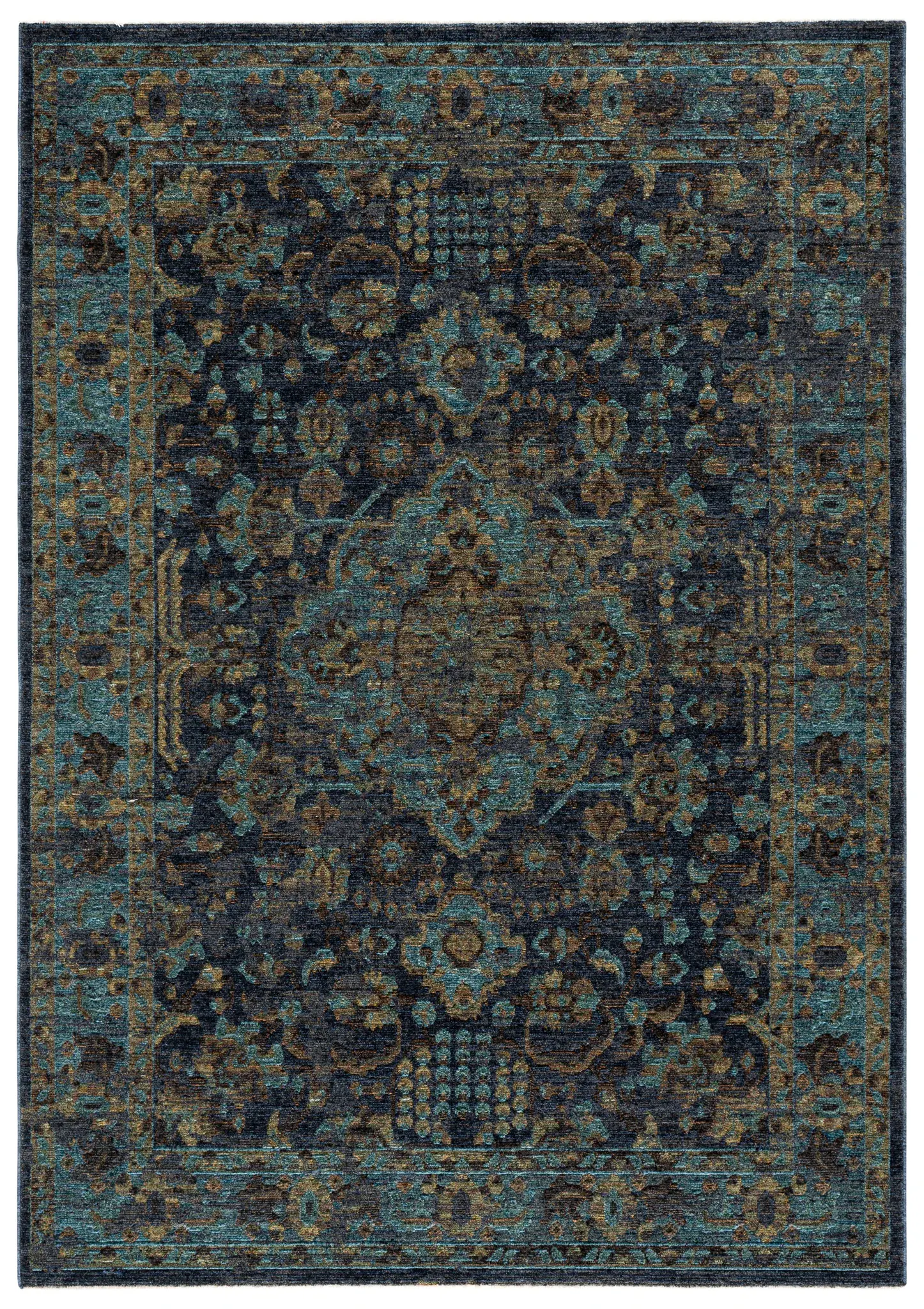 Gemstone Traditional Medallion Rug