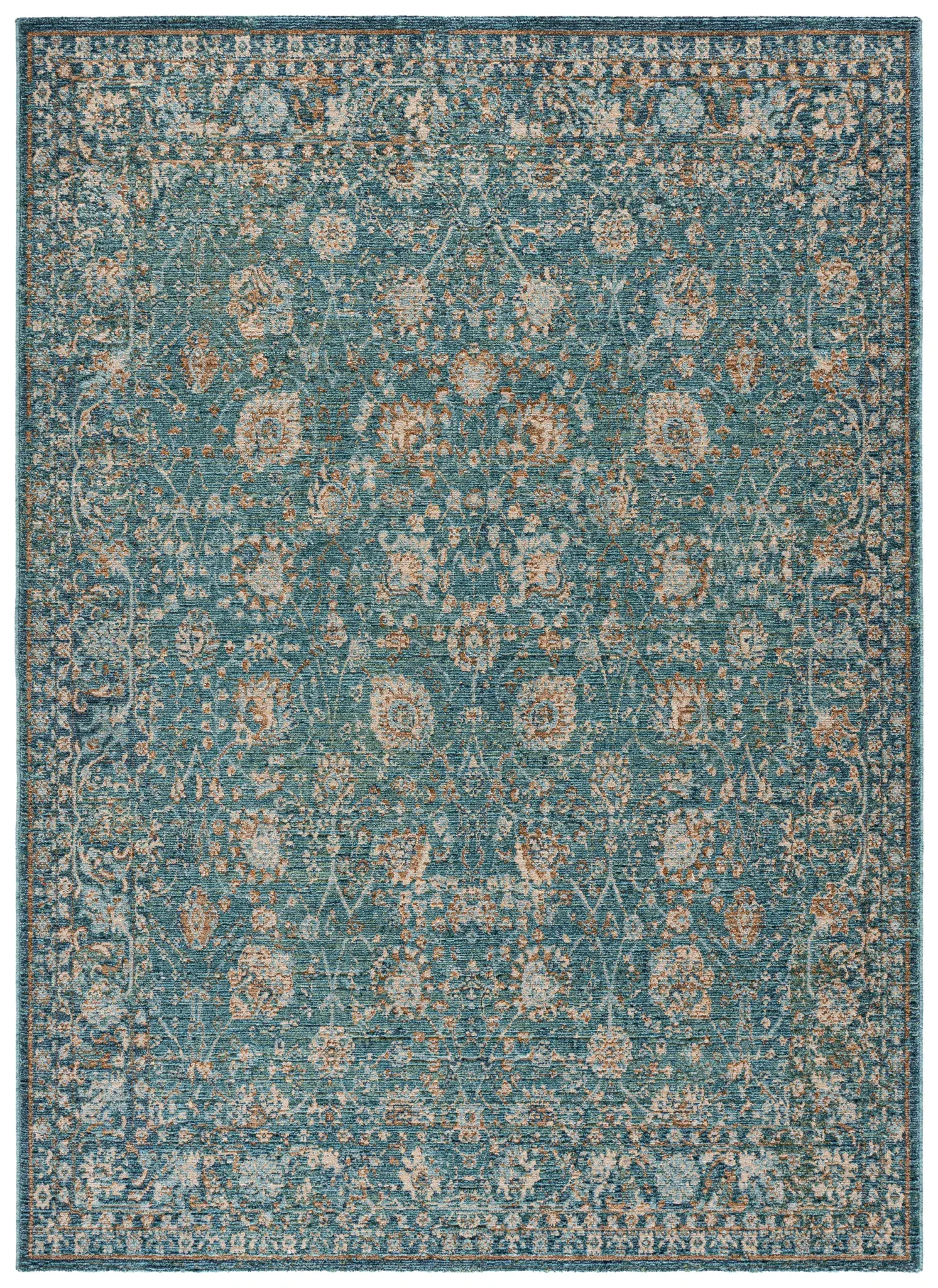 Gemstone Vintage Persian Allover Rug
