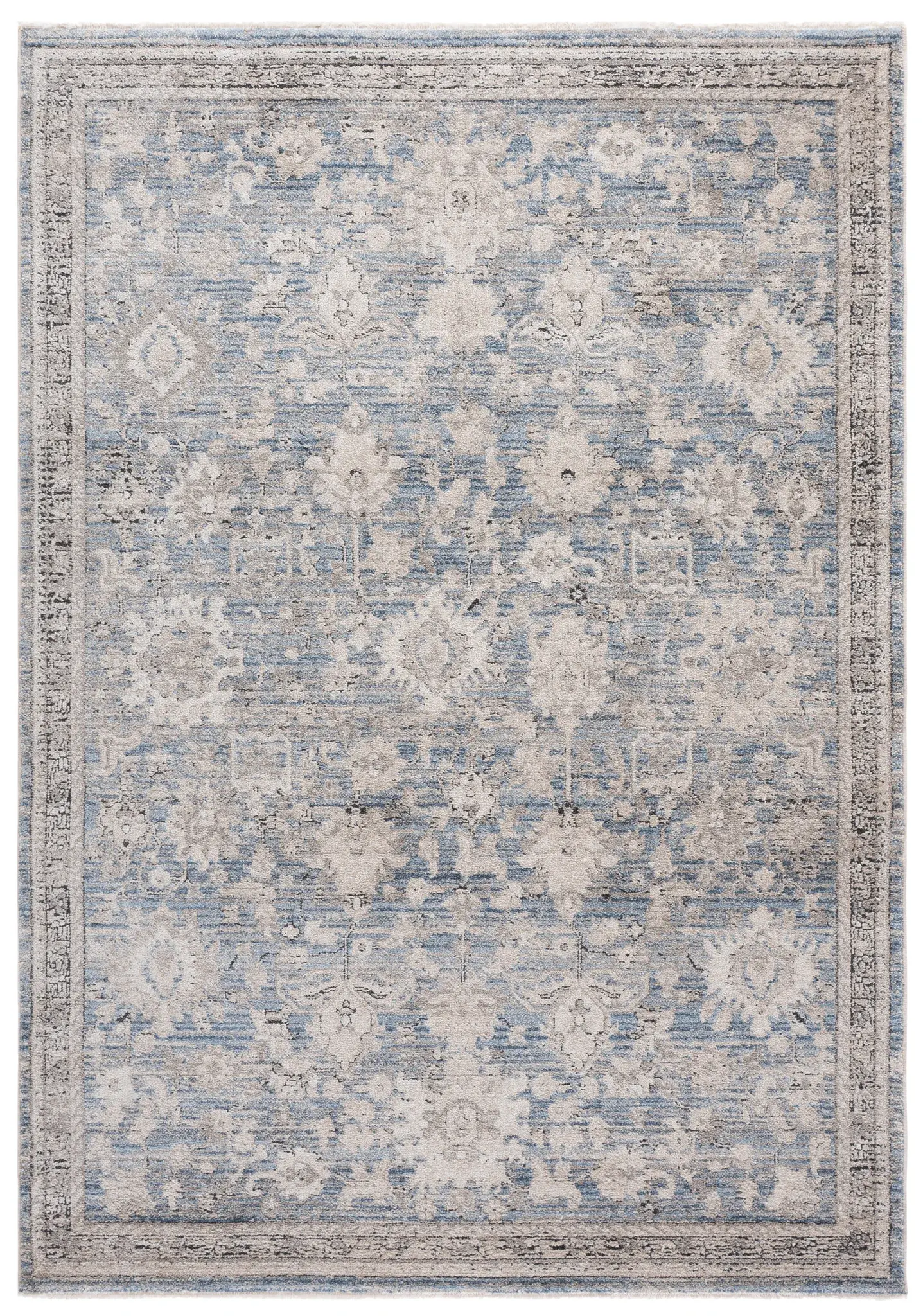 Grove Vintage Floral Bordered Rug