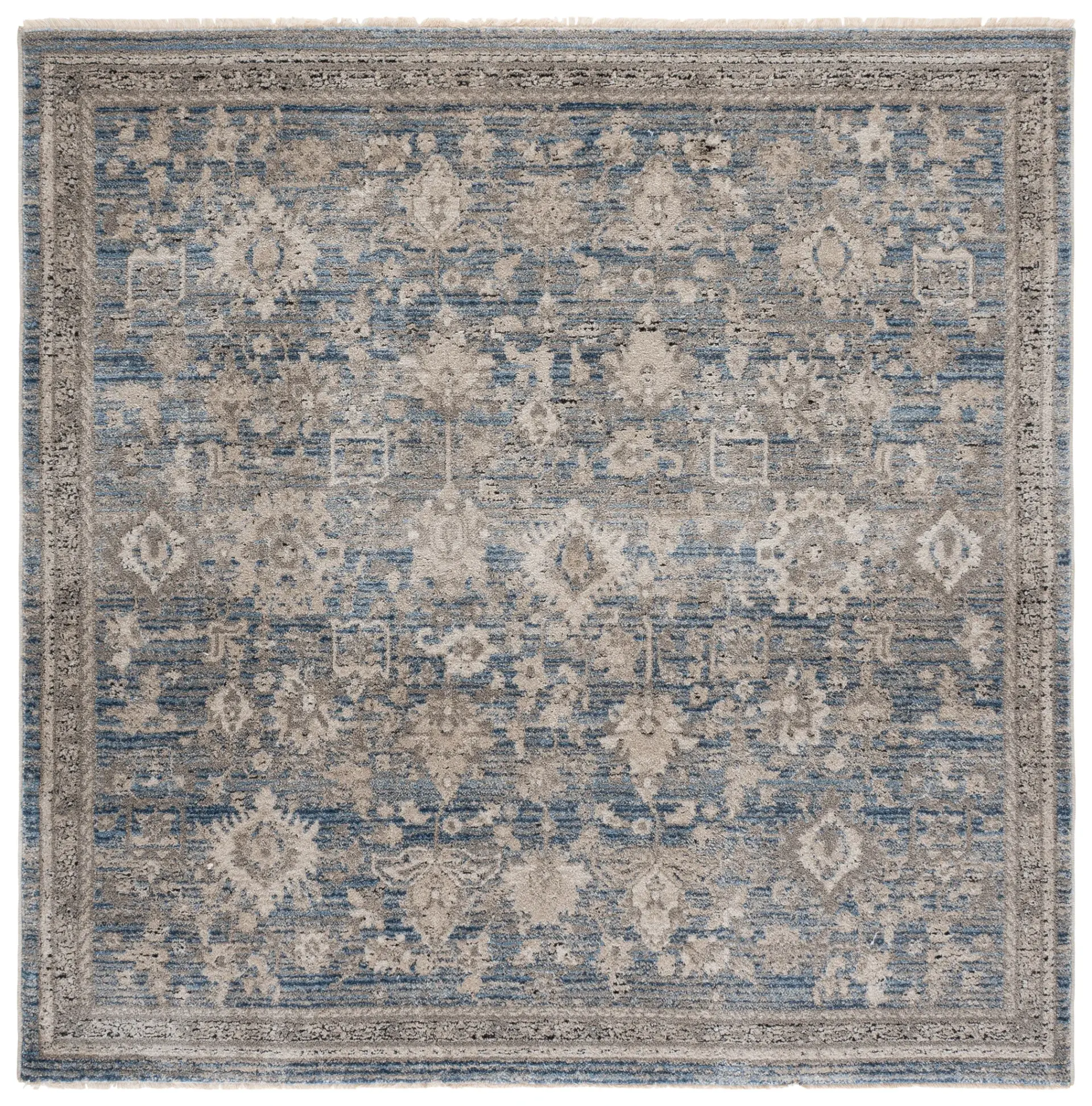 Grove Vintage Floral Bordered Rug
