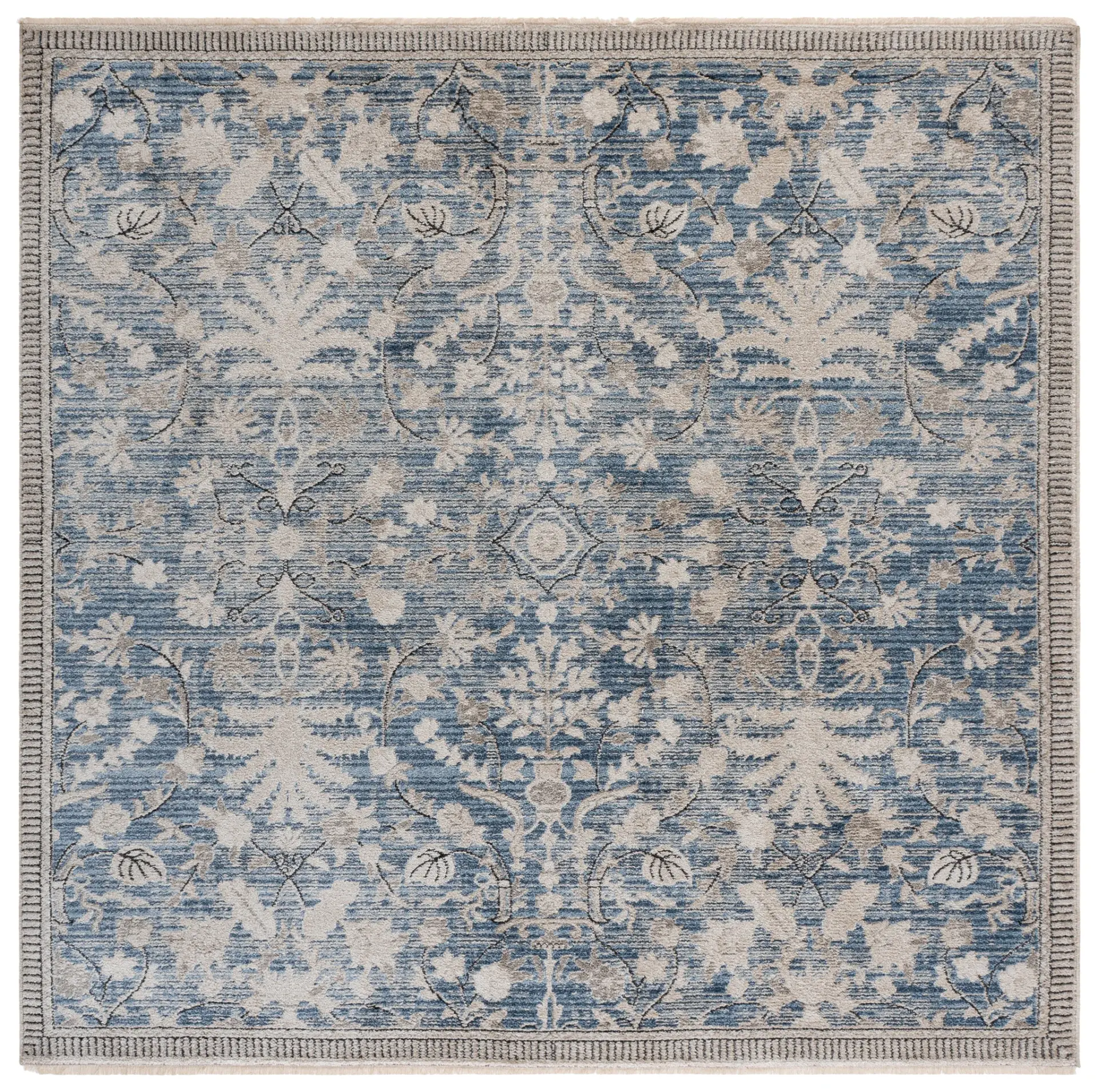 Grove Amara Distressed Floral Medallion Rug