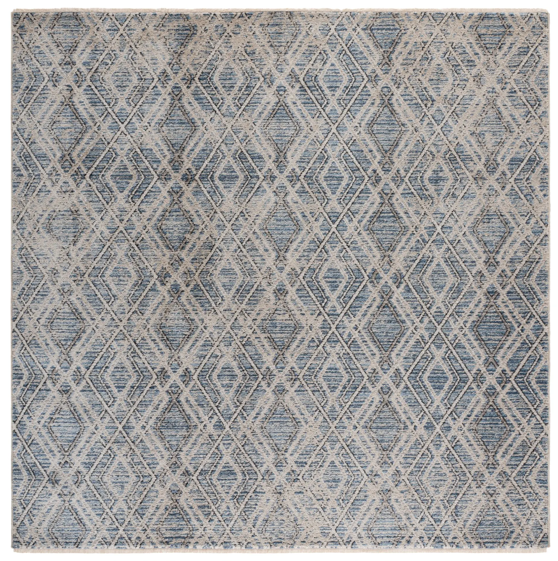 Grove Tulum Distressed Diamond Rug