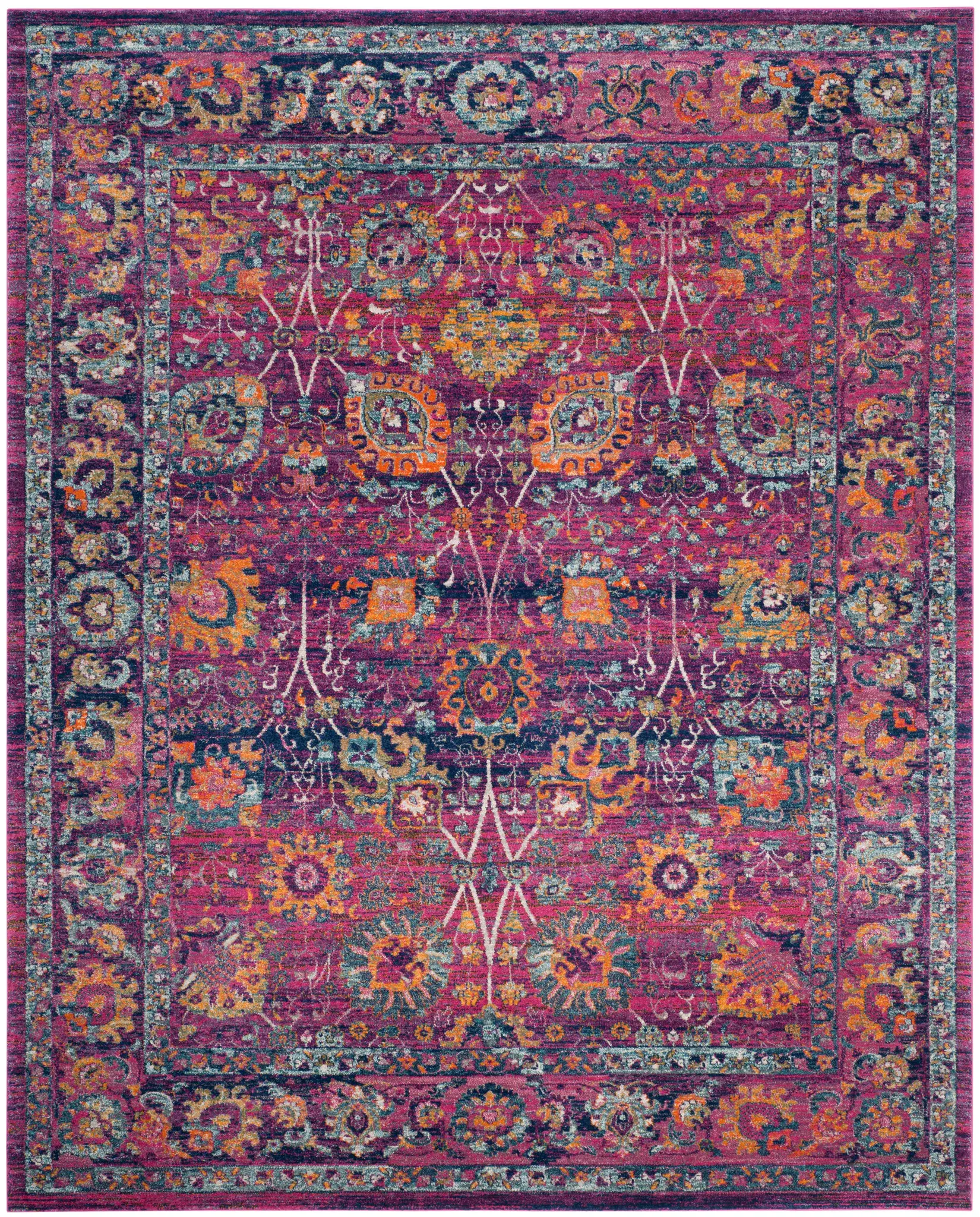 Granada Monaco Floral Border Rug