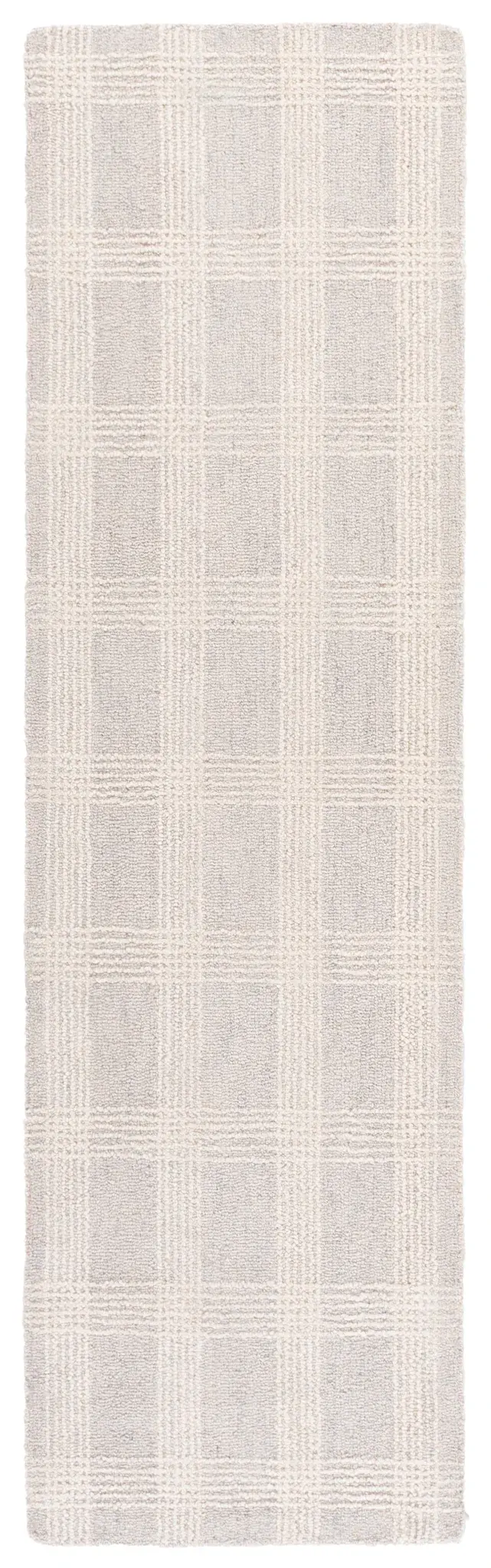 Genre Ribbed Check Hand-Tufted Wool Rug