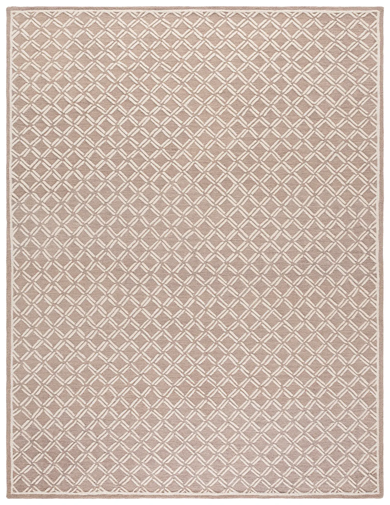 Genre Lattice Hand-Tufted Wool Rug