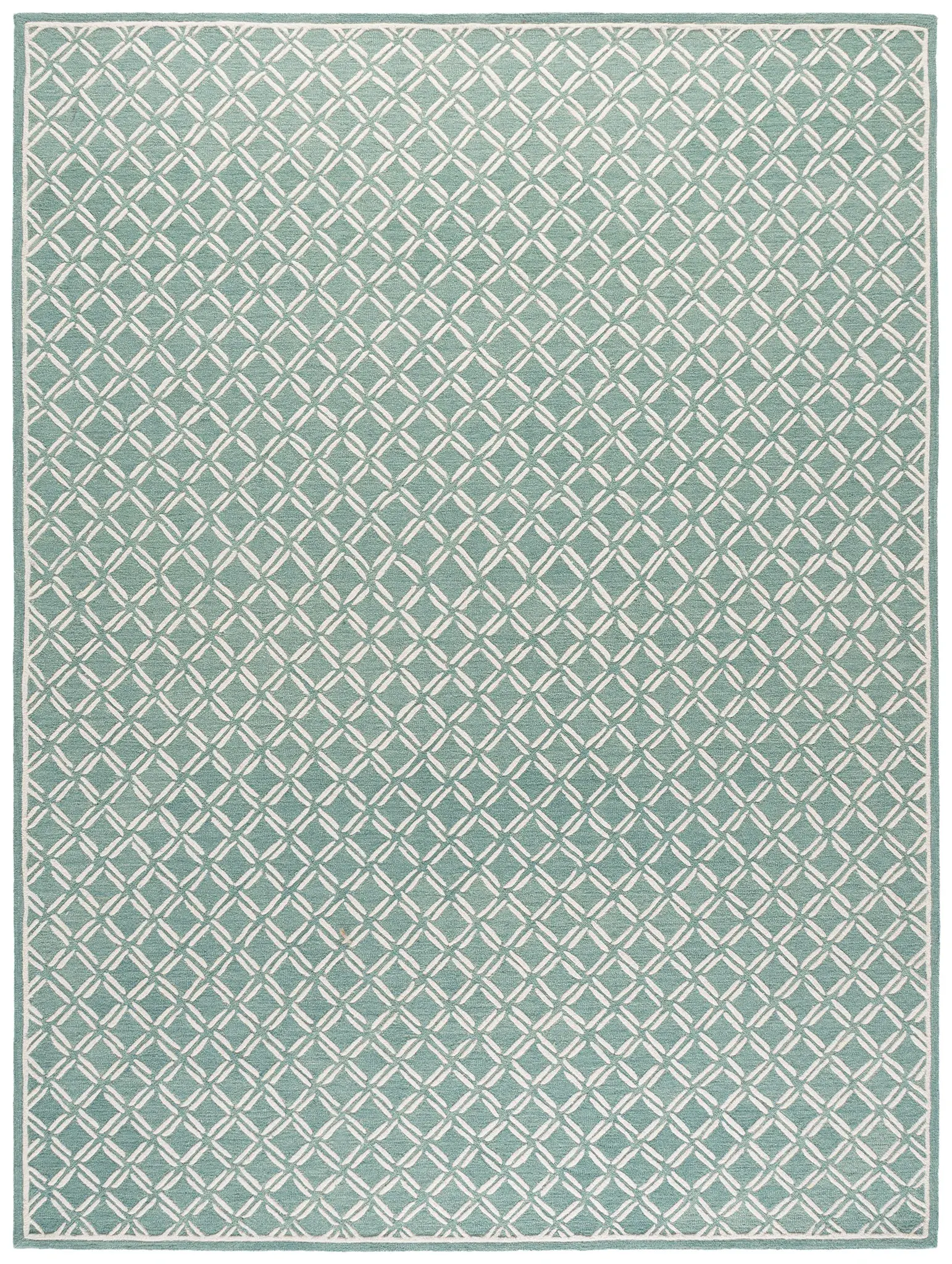 Genre Lattice Hand-Tufted Wool Rug
