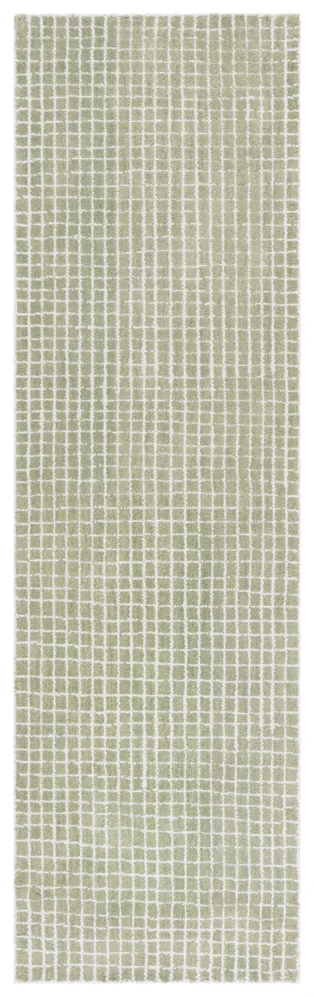 Genre Watercolor Grid Hand-Tufted Wool Rug