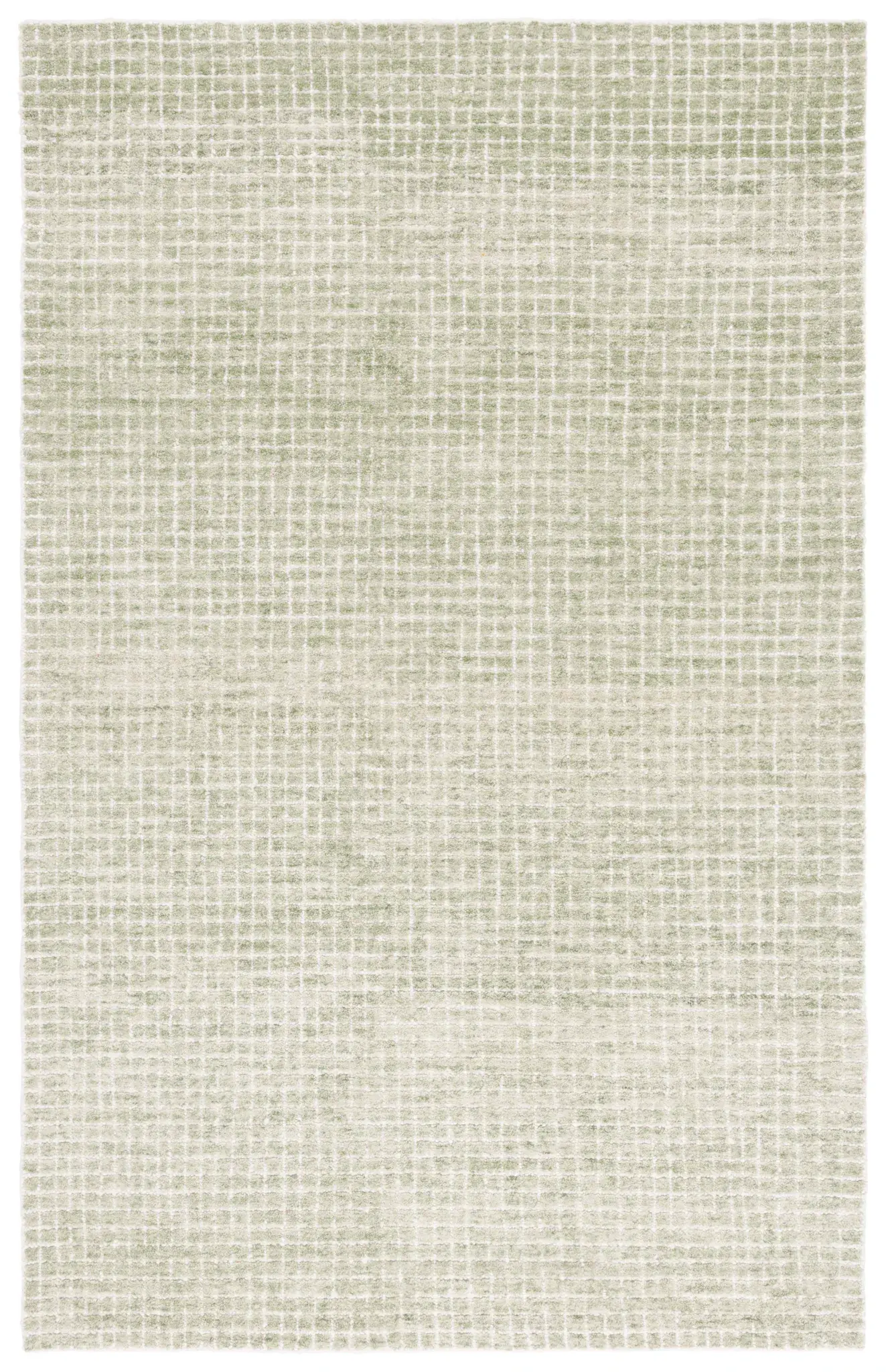 Genre Watercolor Grid Hand-Tufted Wool Rug