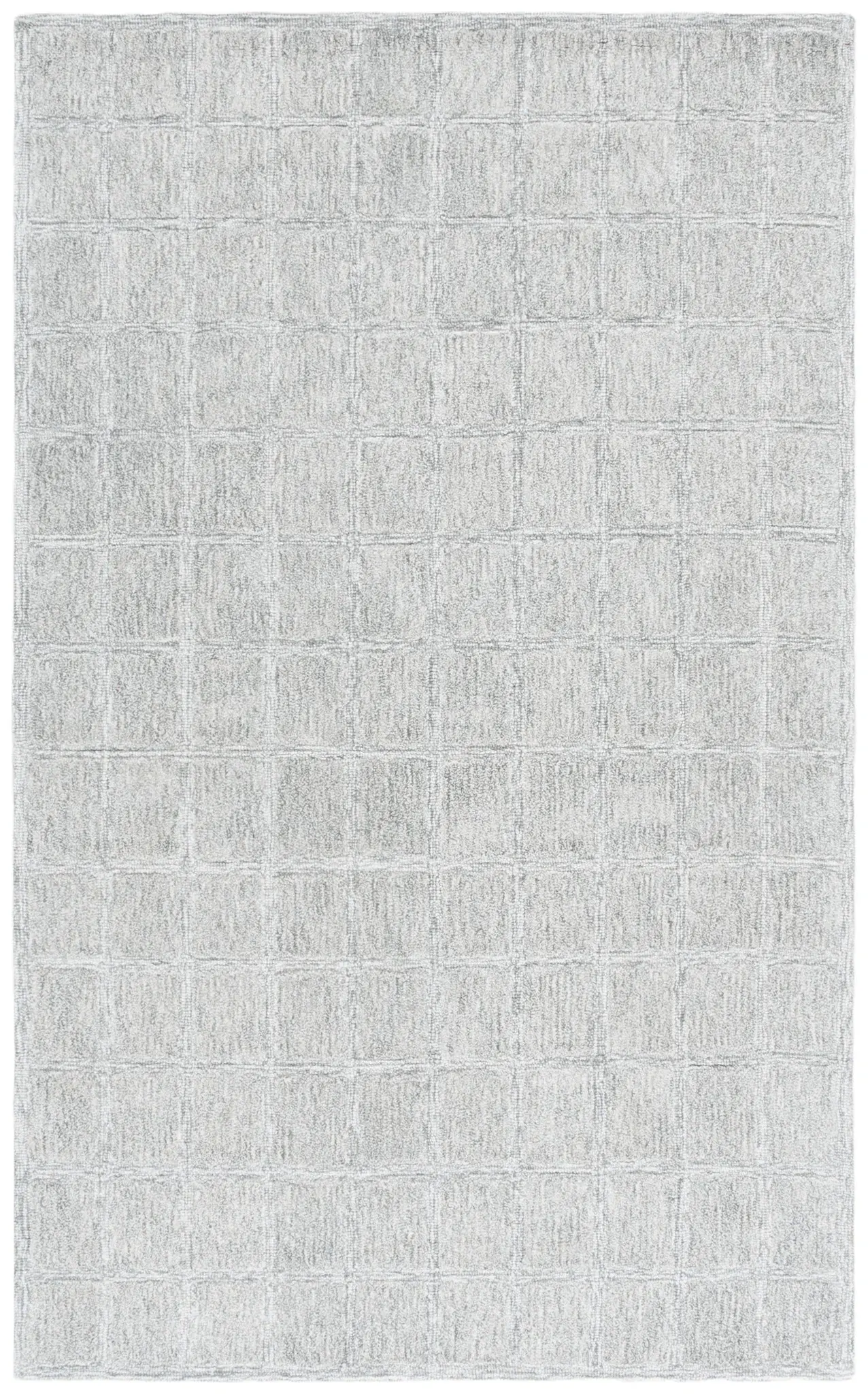 Genre Grid Hand-Woven Wool Rug