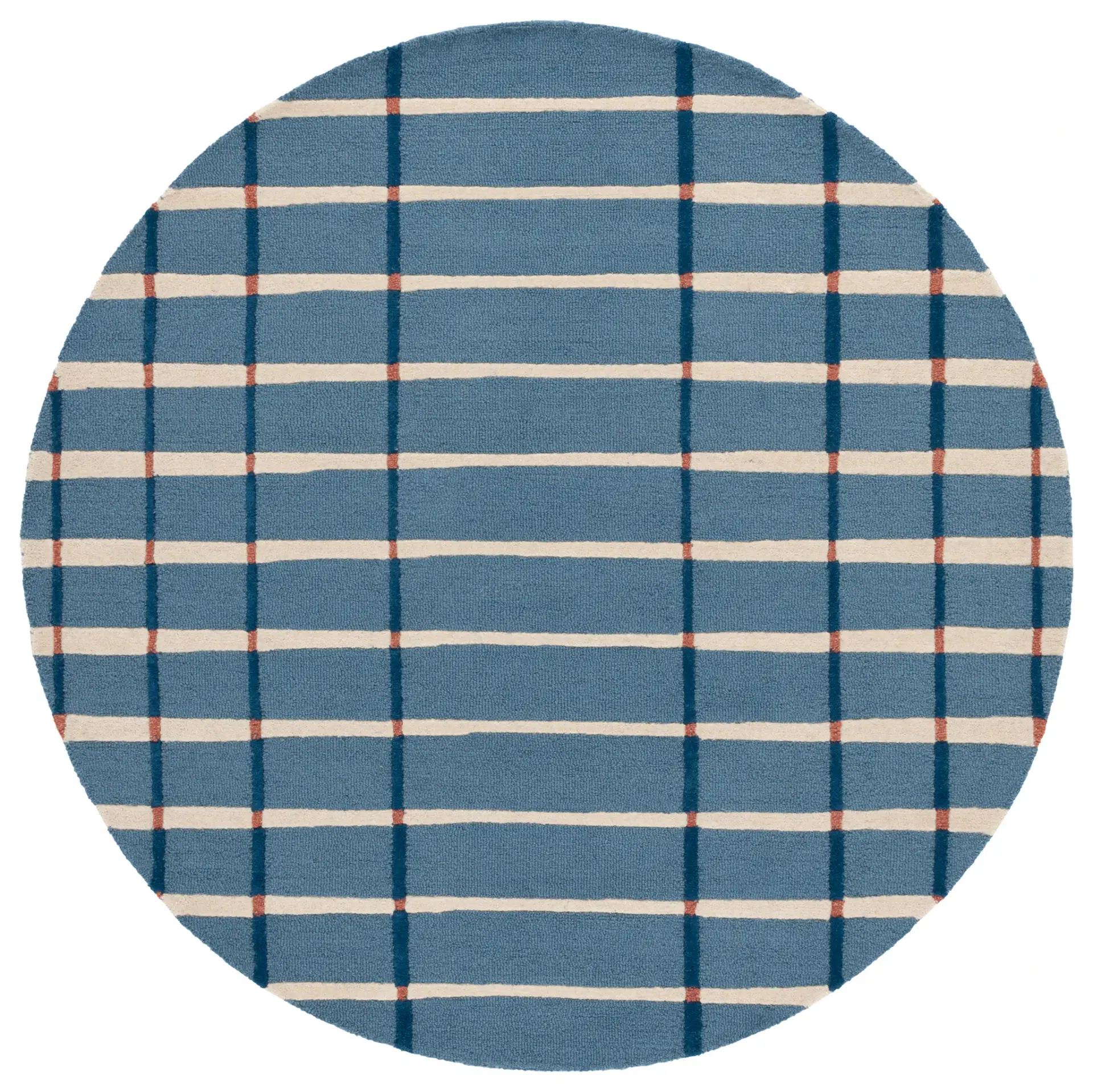 Genre Grid Hand-Tufted Wool Rug