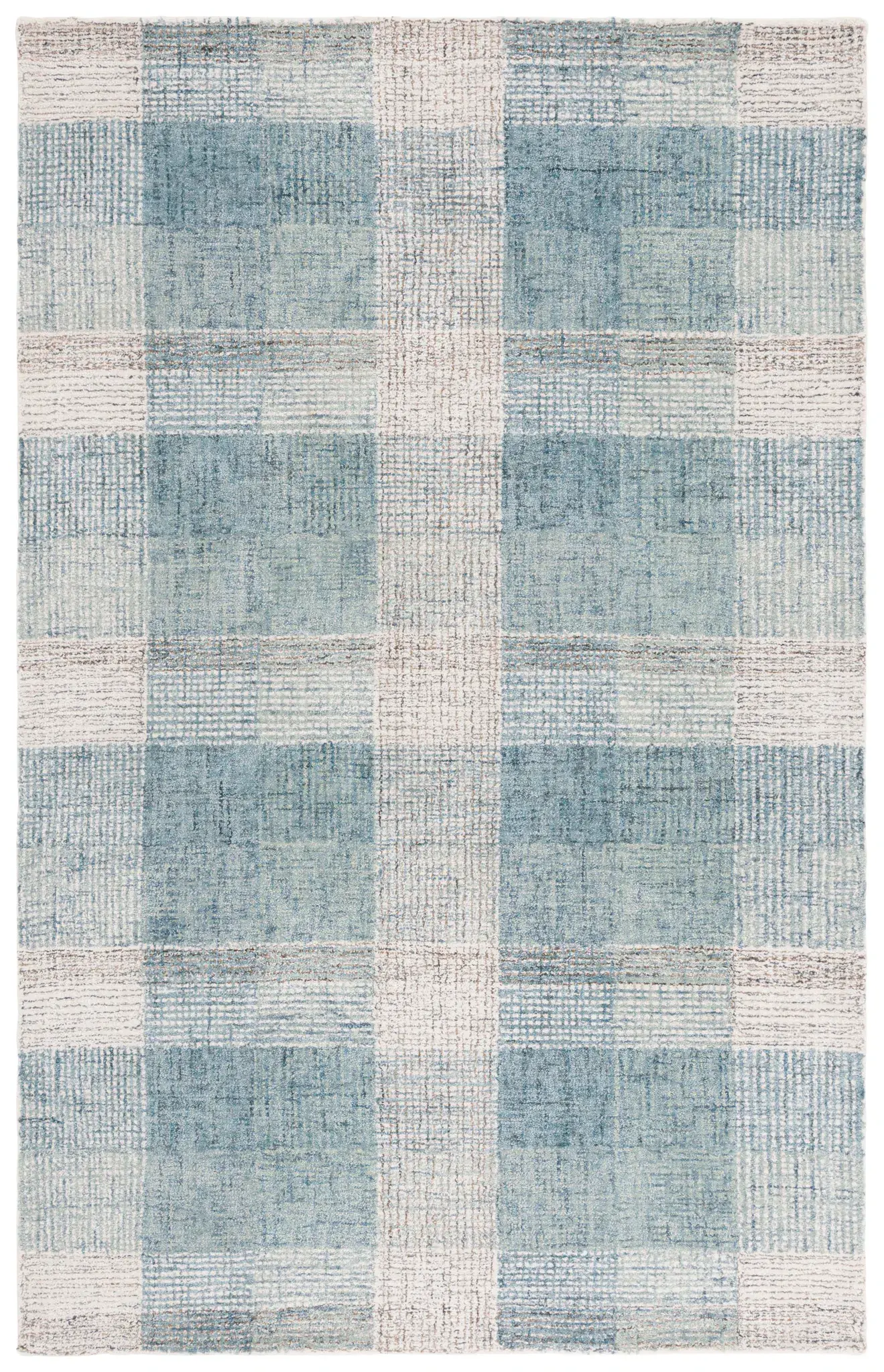 Genre Buffalo Check Hand-Tufted Wool Rug