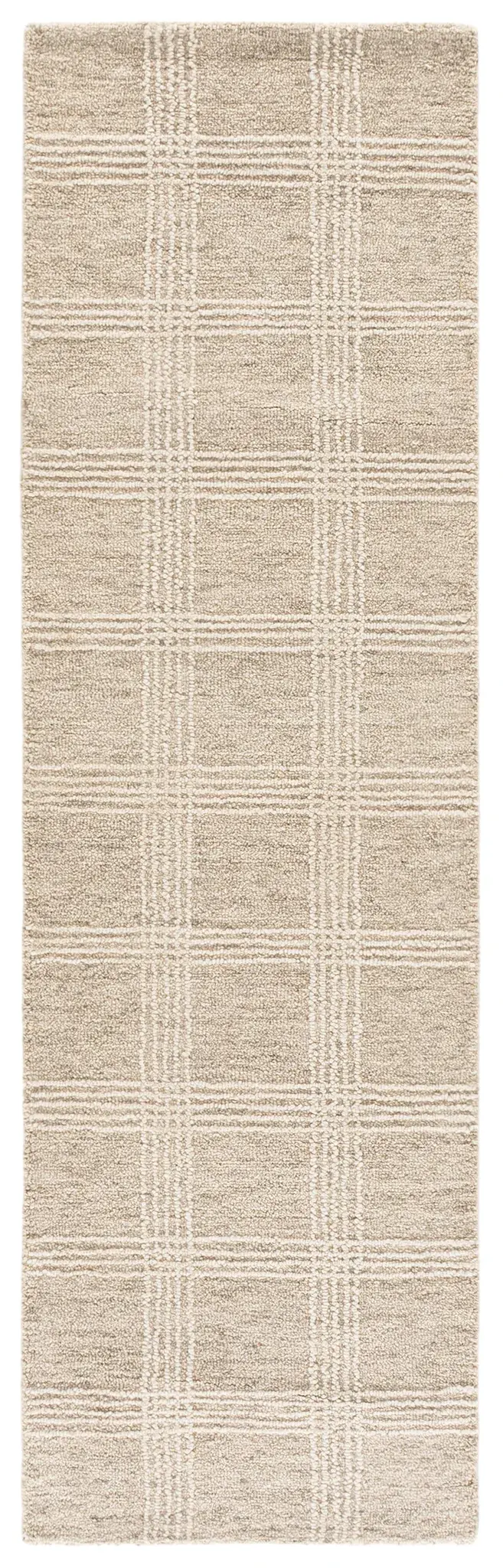 Genre Windowpane Grid Hand-Tufted Wool Rug